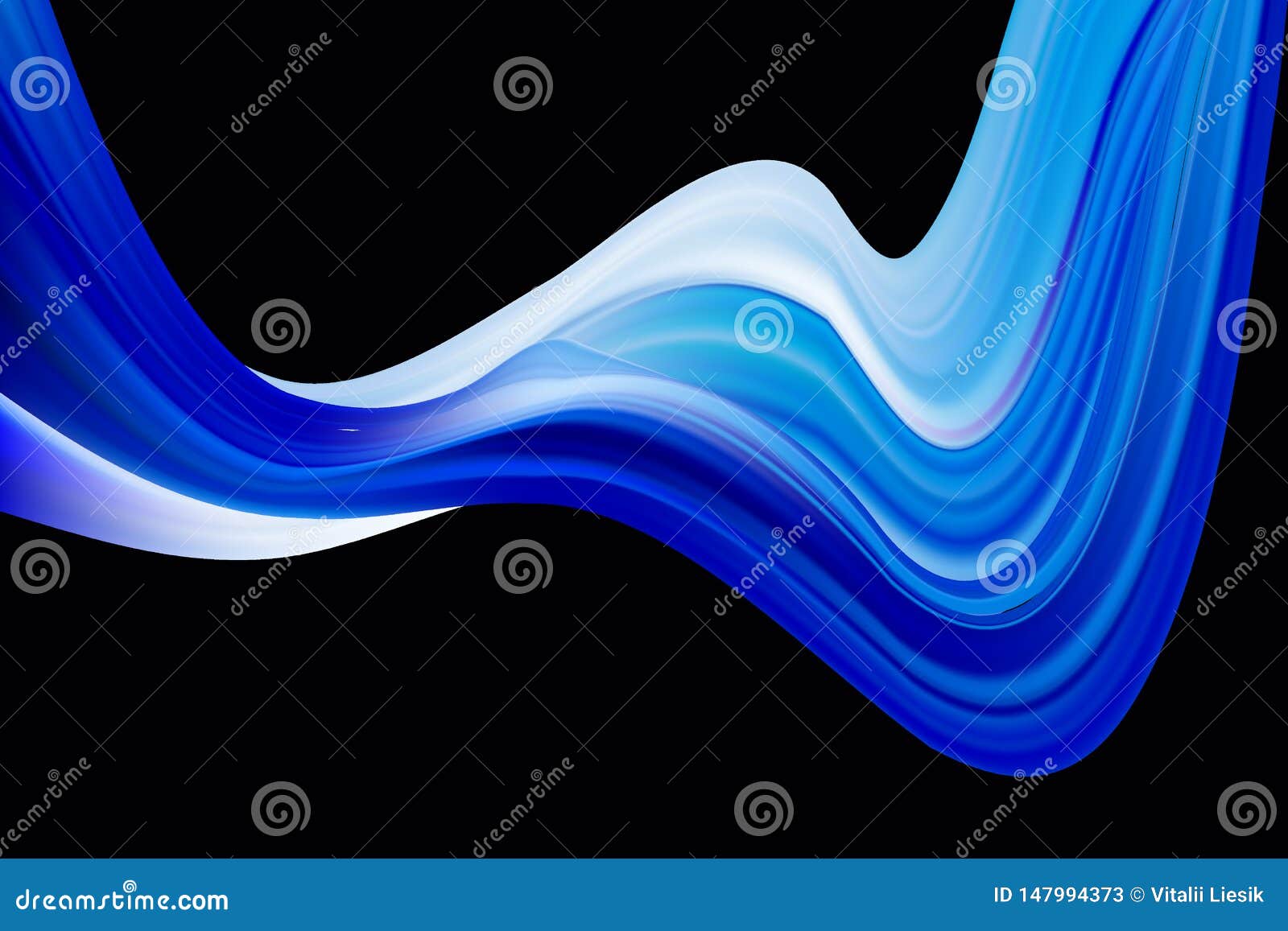 Vector Illustration Modern Abstract Banner Background With ...