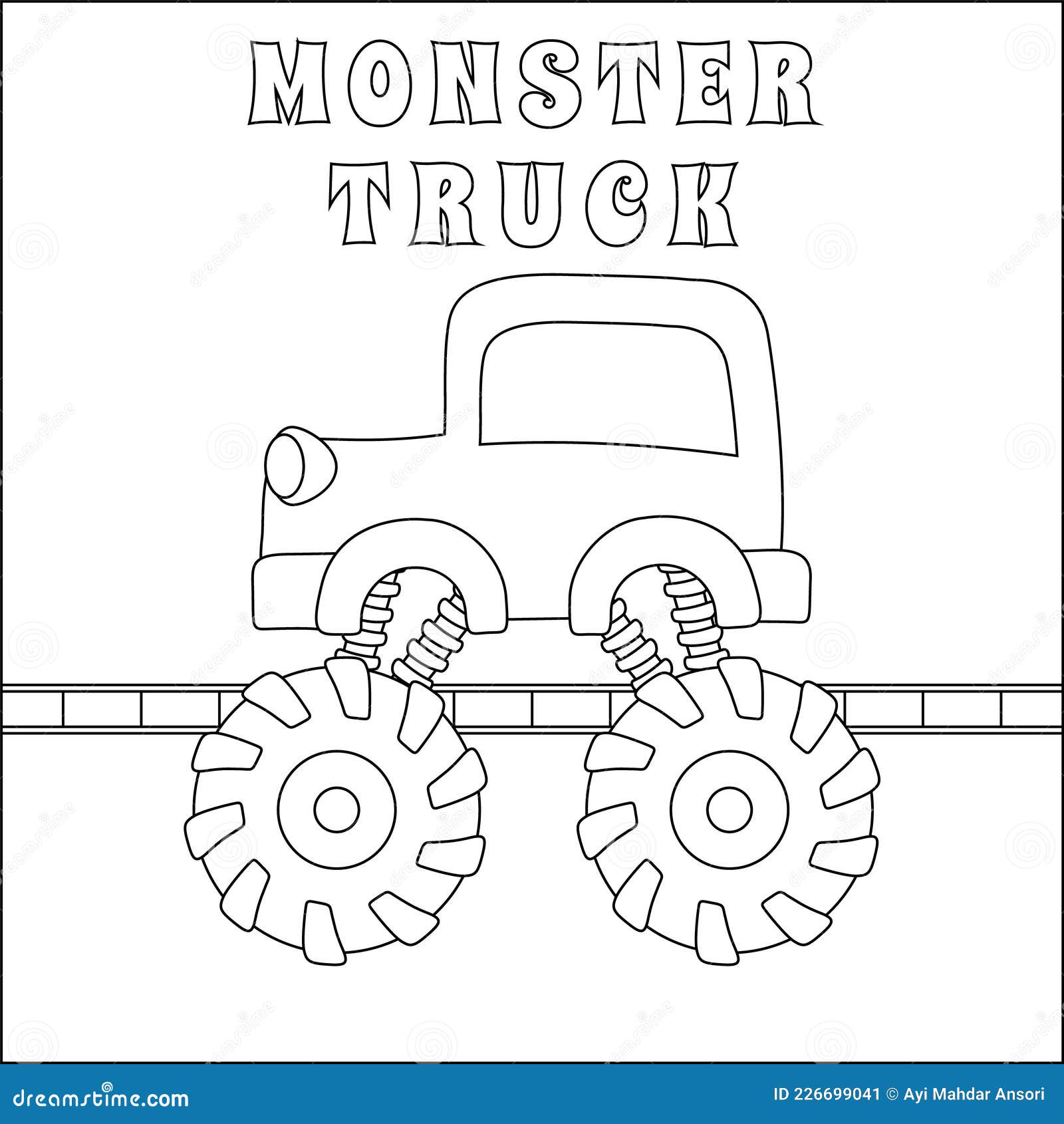 Vector Illustration of Monster Truck with Cute Dinosaur Driver. Cartoon Isolated Vector Illustration, Creative Vector Childish Stock Vector - Illustration of character, isolated: 226699041 Vector Illustration of Monster Truck with Cute Dinosaur Driver. Cartoon Isolated Vector Illustration, Creative Vector Childish Stock Vector - Illustration of character, isolated: 226699041