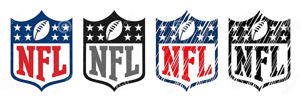 NFL logo editorial image. Illustration of editorial - 101751930