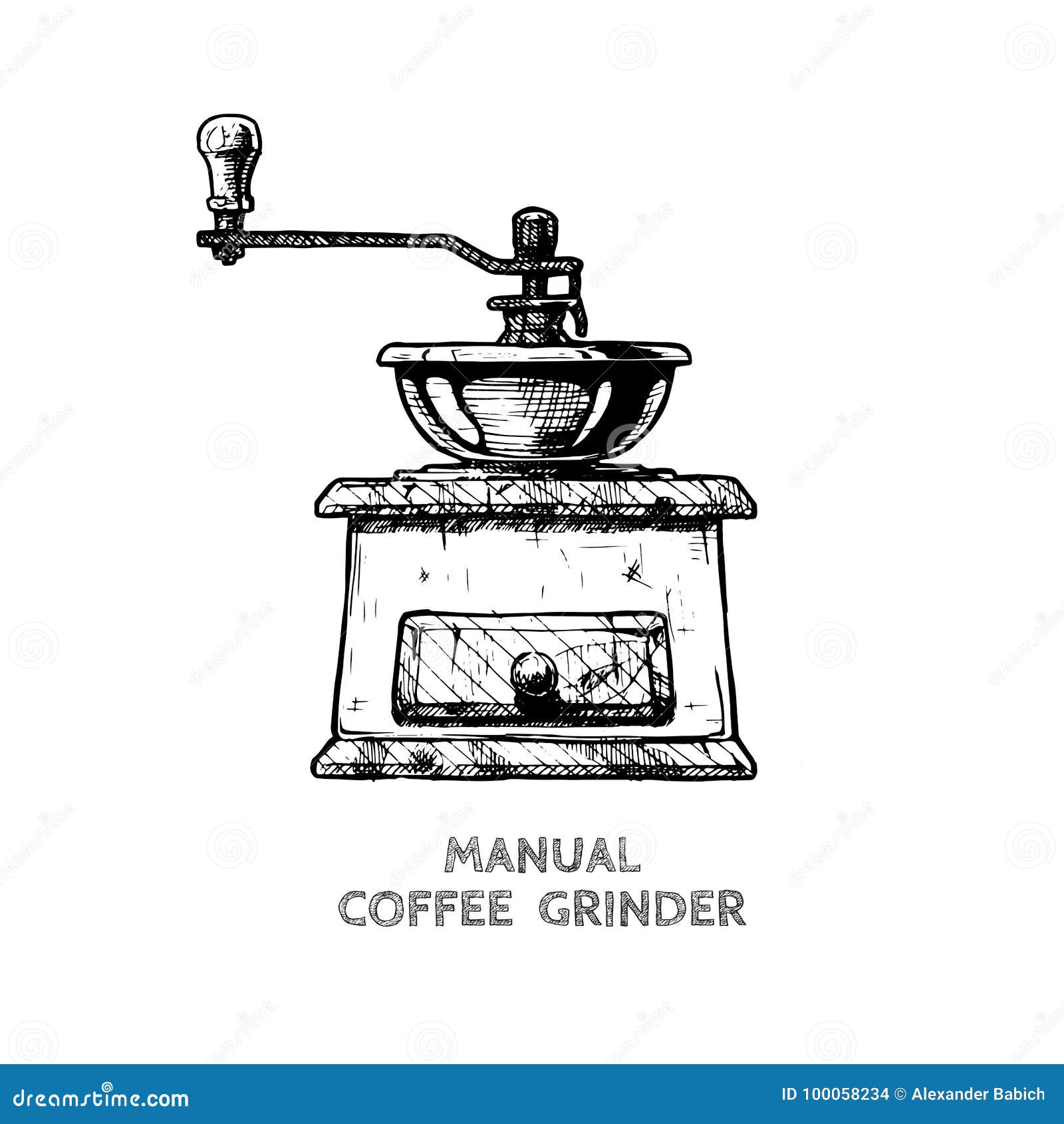 manual burr mill coffee grinder
