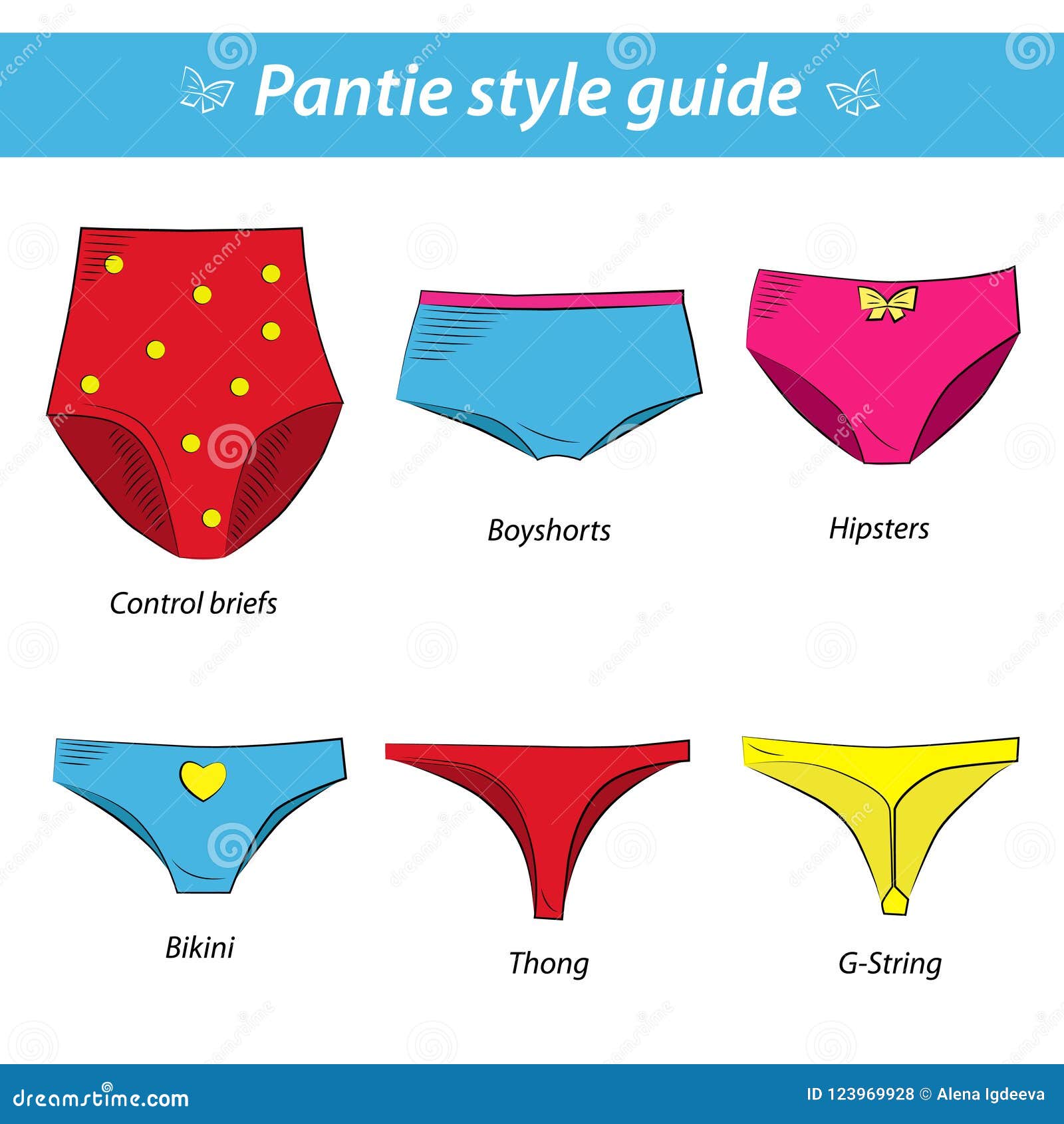 https://thumbs.dreamstime.com/z/vector-illustration-pantie-style-guide-control-brief-boyshorts-hipsters-bikini-thong-g-string-colored-panties-over-white-123969928.jpg
