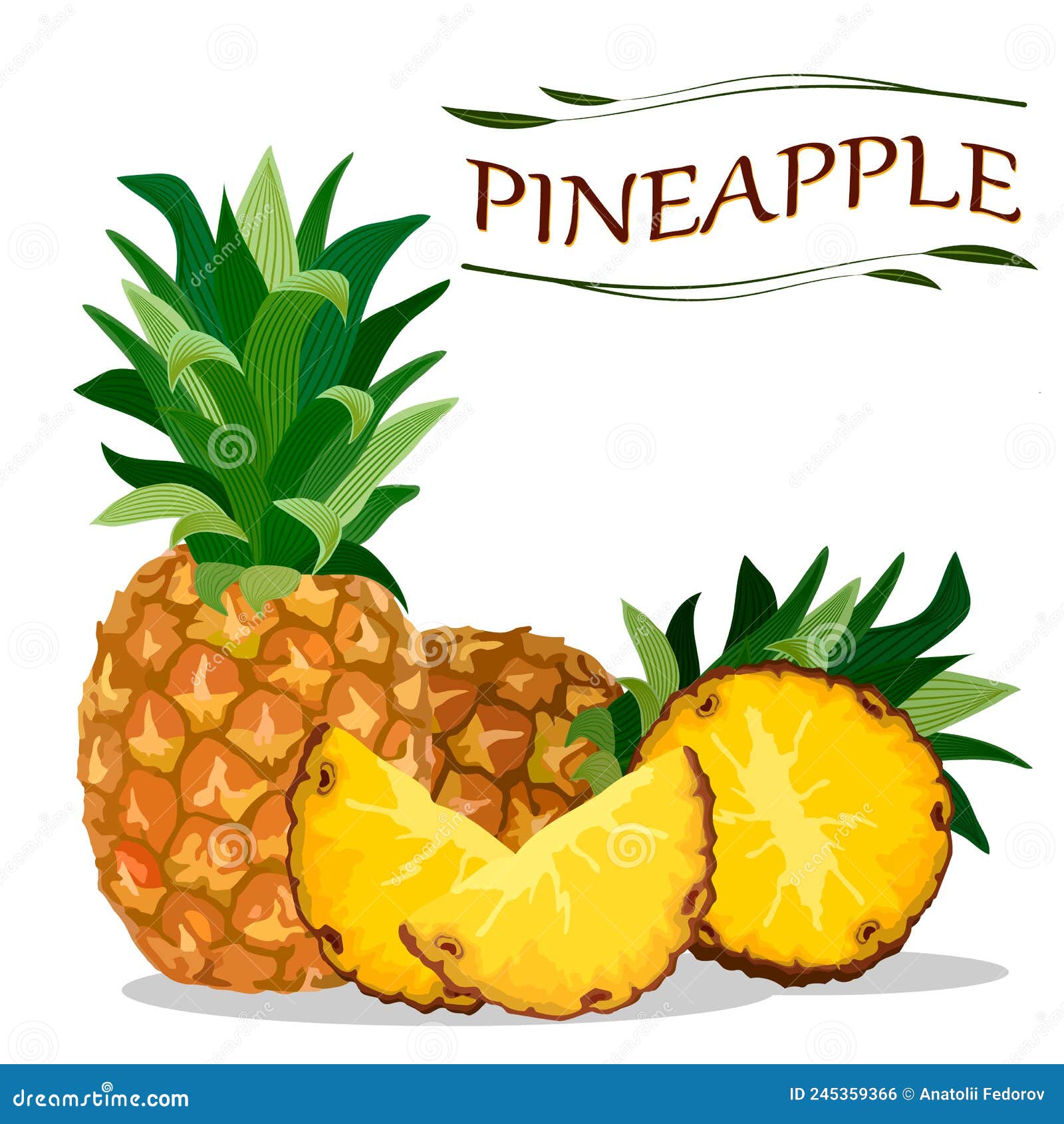 pineapple transparent