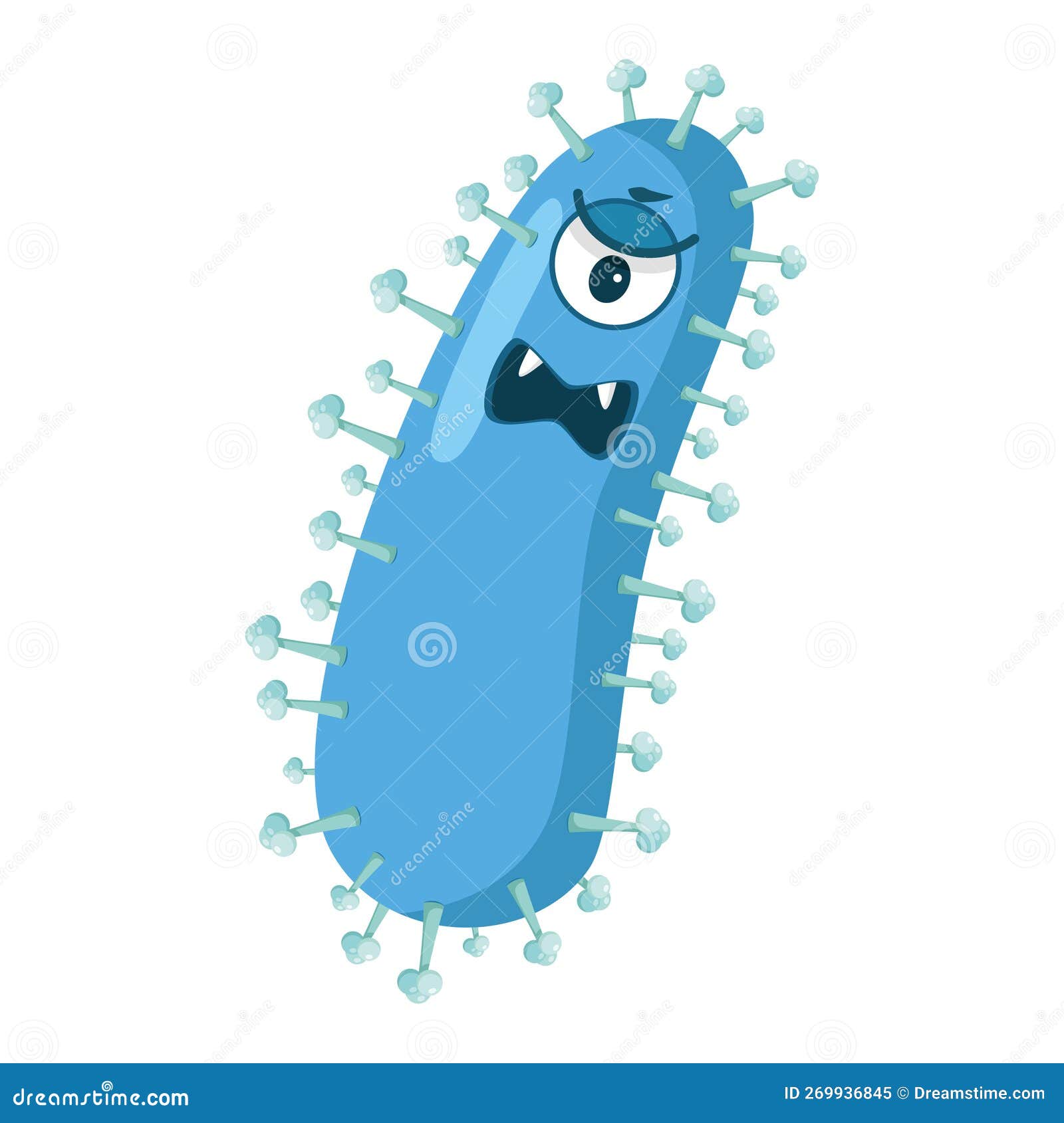 Rabies Cartoon Infographics Vector 254206822