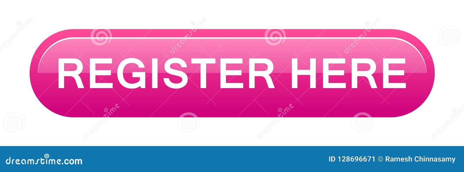 Register here button stock vector. Illustration of enter - 128696671