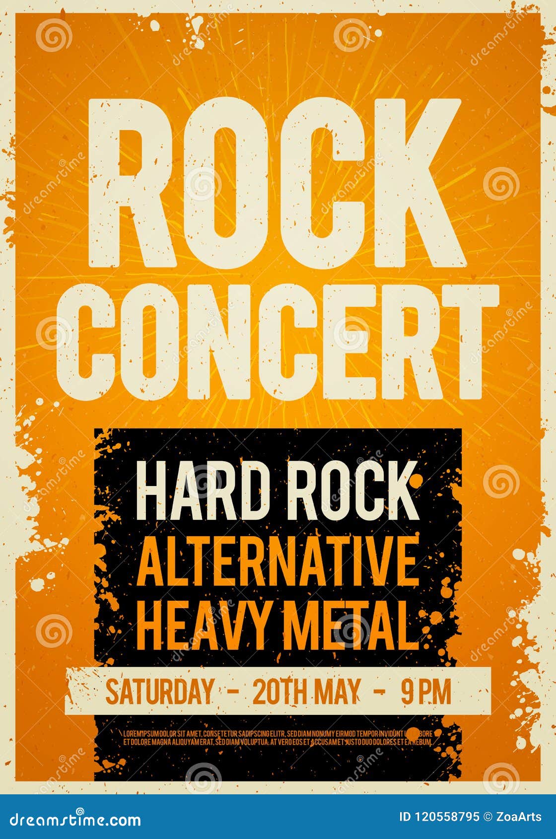 30 Most Hardcore Rock Illustration Posters  Rock poster design, Music  poster design, Music festival poster