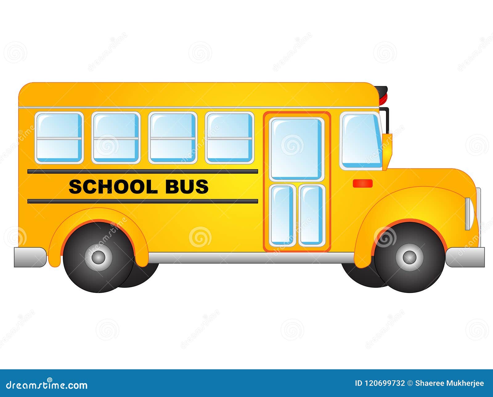 clipart pictures of school bus