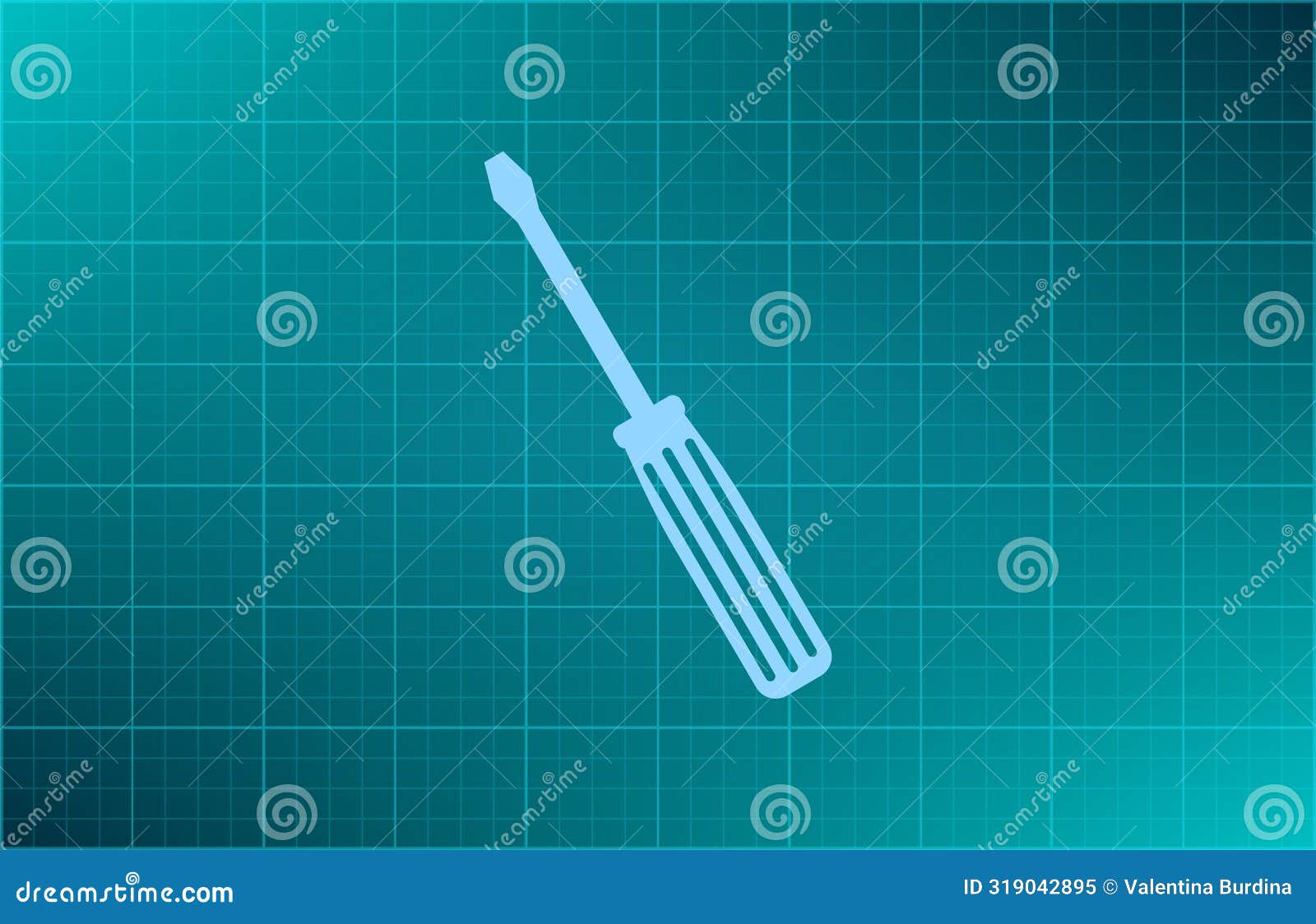   blue background