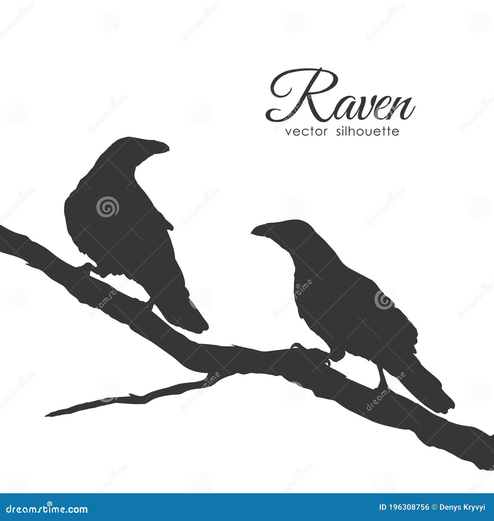 Couple Ravens Printable
