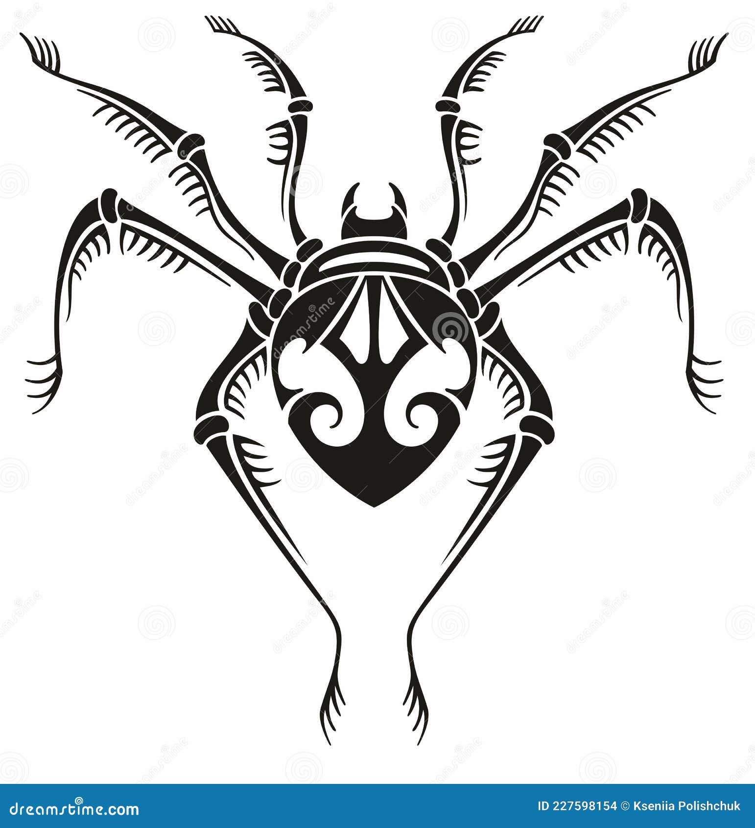 Realistic Spider Tattoo - Temu