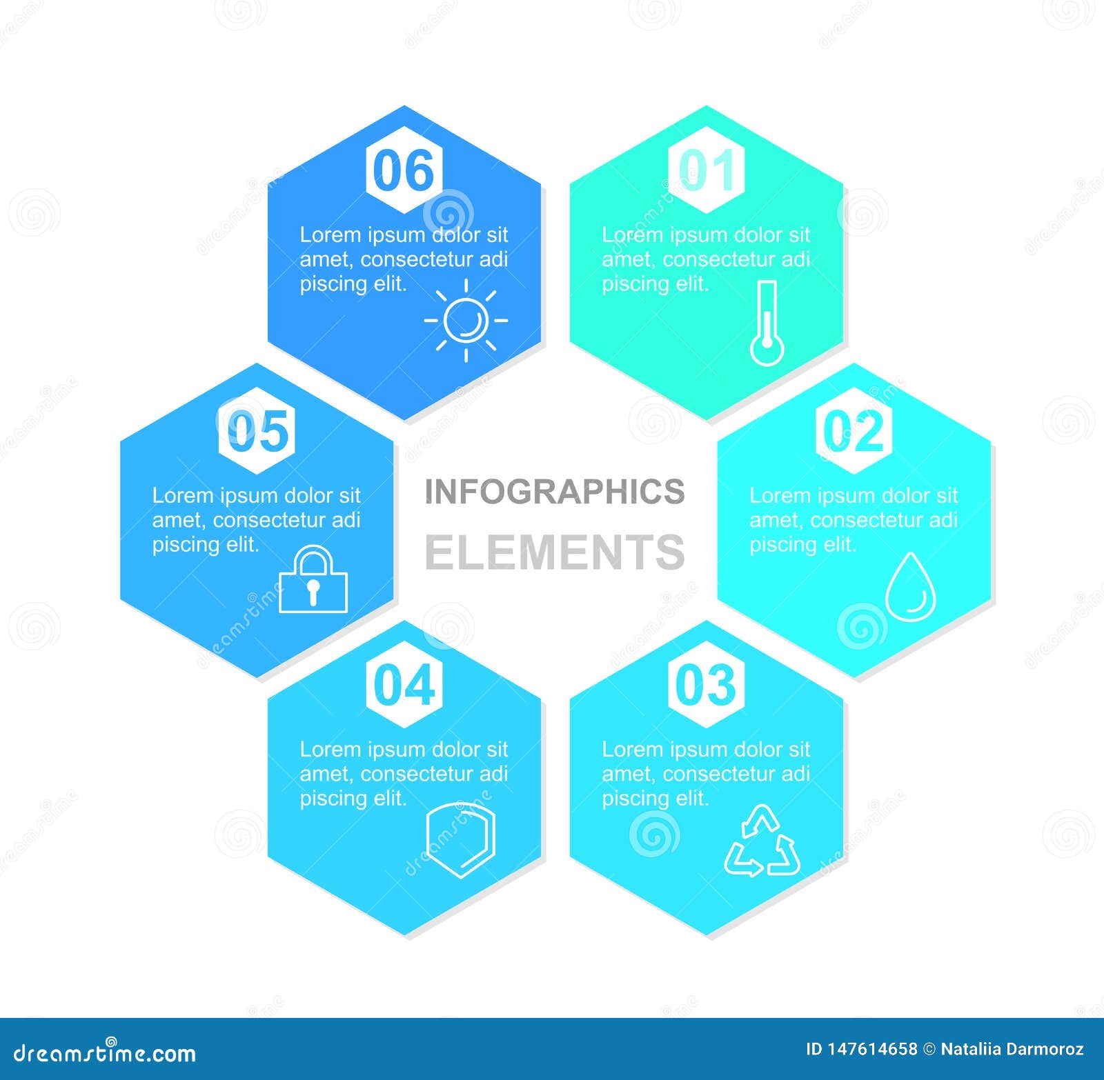 Vector Illustration of Technology Infographic Elements. Flat Design