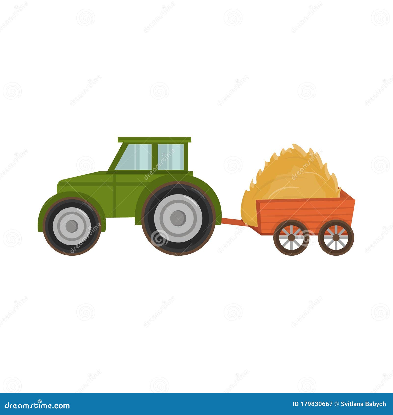 Cartoon Tractor Trolley Stock Illustrations – 66 Cartoon Tractor Trolley  Stock Illustrations, Vectors & Clipart - Dreamstime