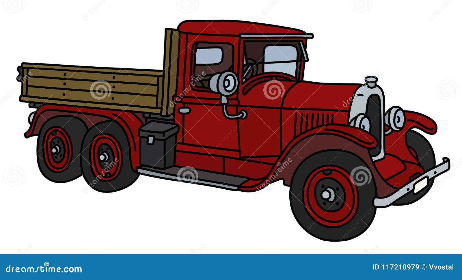 Free Free 137 Old Red Truck Svg SVG PNG EPS DXF File