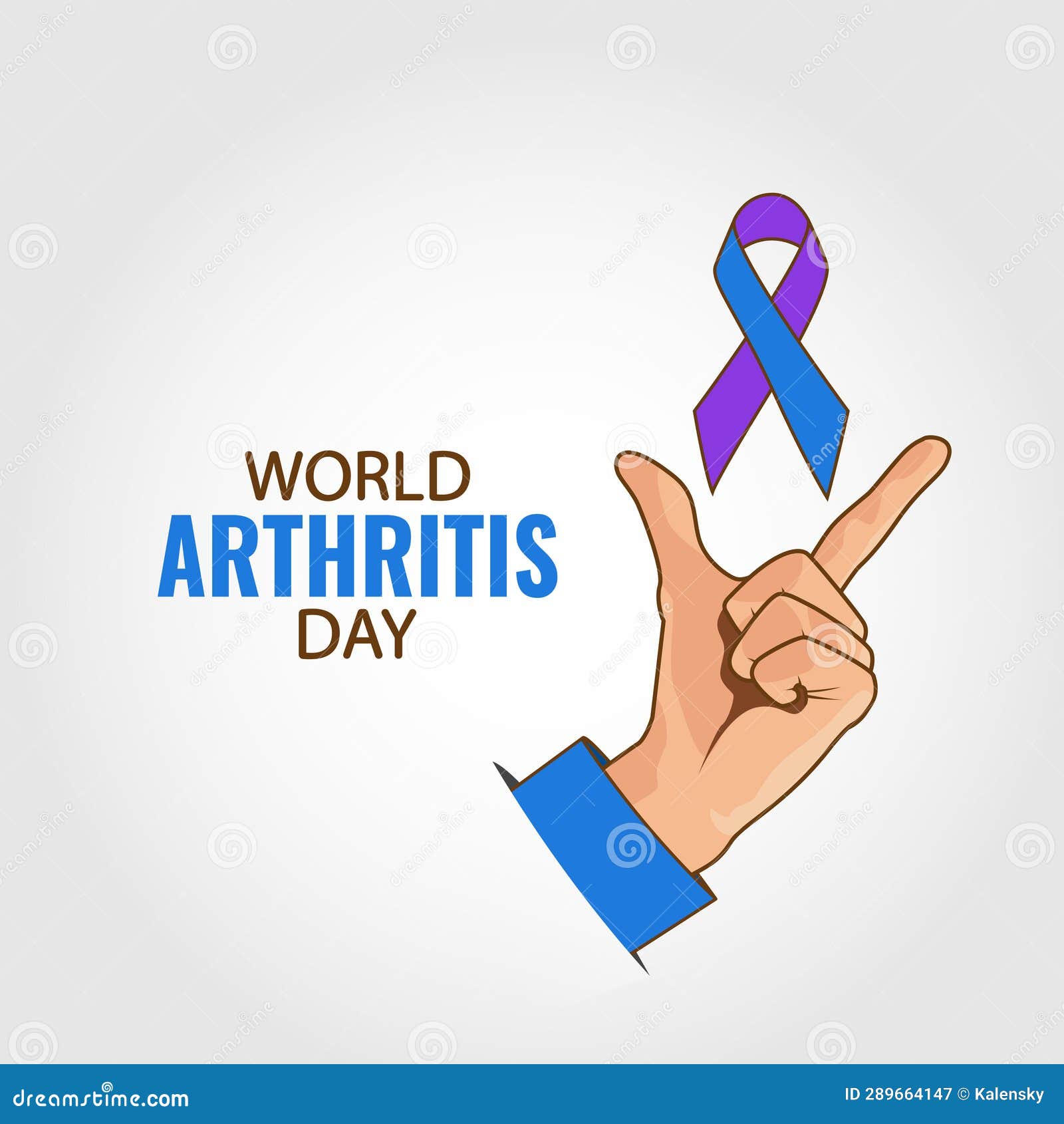 World Arthritis Day stock vector. Illustration of rheumatism 289664147