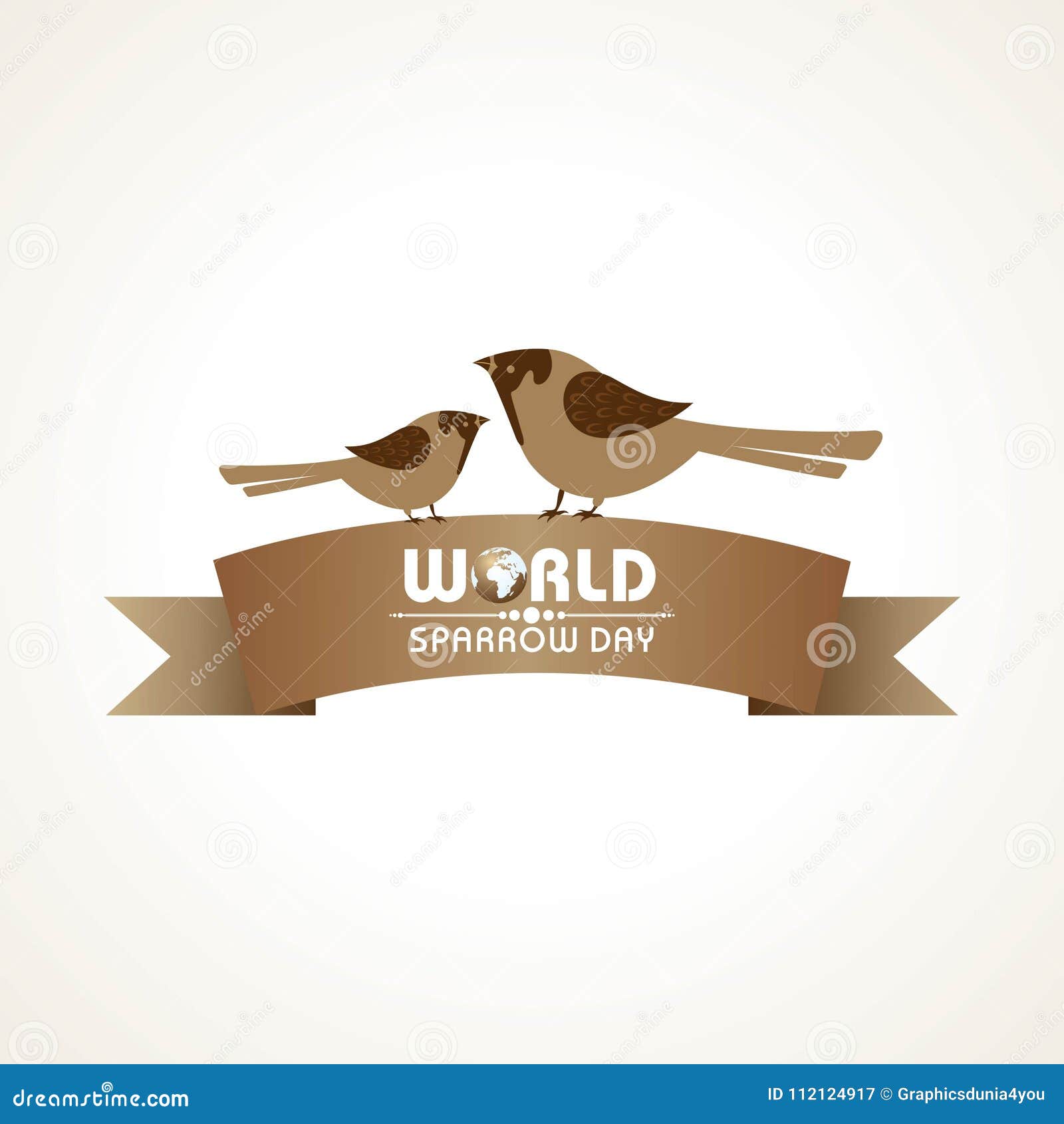   of world sparrow day stock image