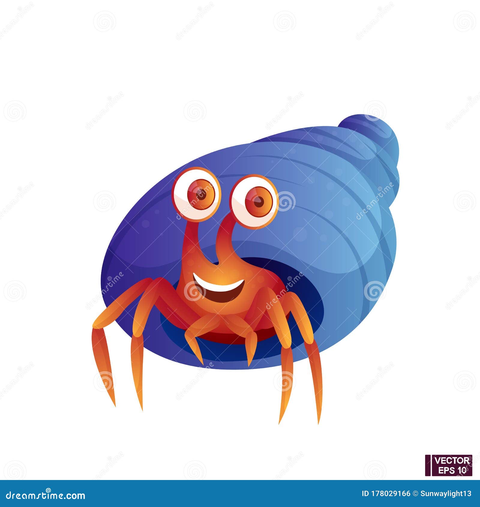 Cartoon Character Hermit Crab Smiling Stock Illustration - Illustration of hermit, drawing: 178029166 Cartoon Character Hermit Crab Smiling Stock Illustration - Illustration of hermit, drawing: 178029166