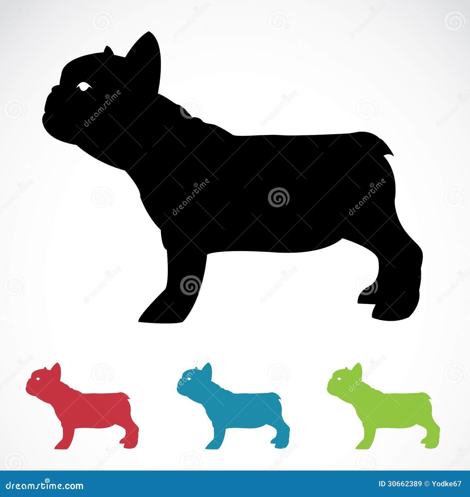 Vector image of an dog stock vector. Illustration of icon - 30662389