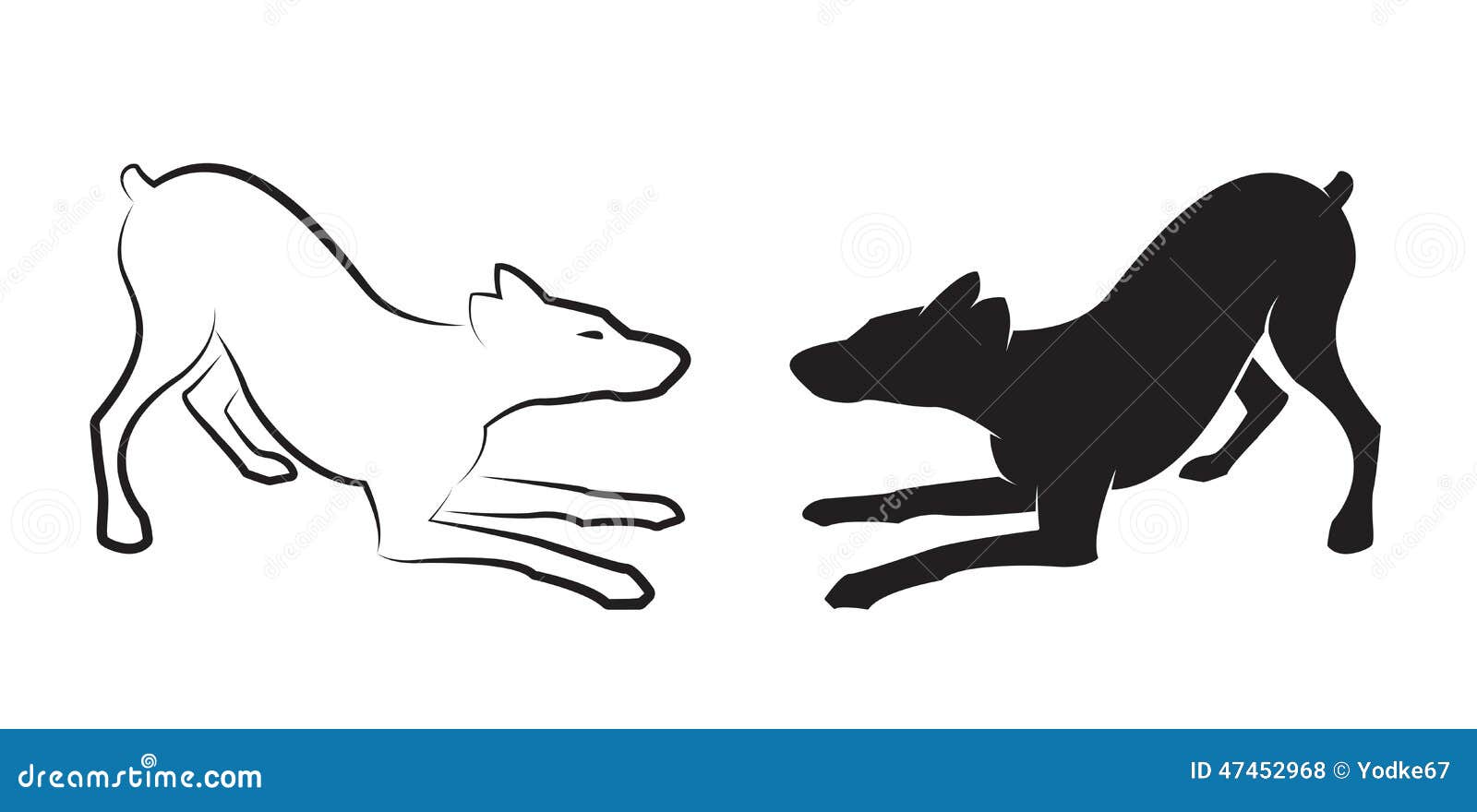 Vector image of an dog stock vector. Illustration of looking - 47452968