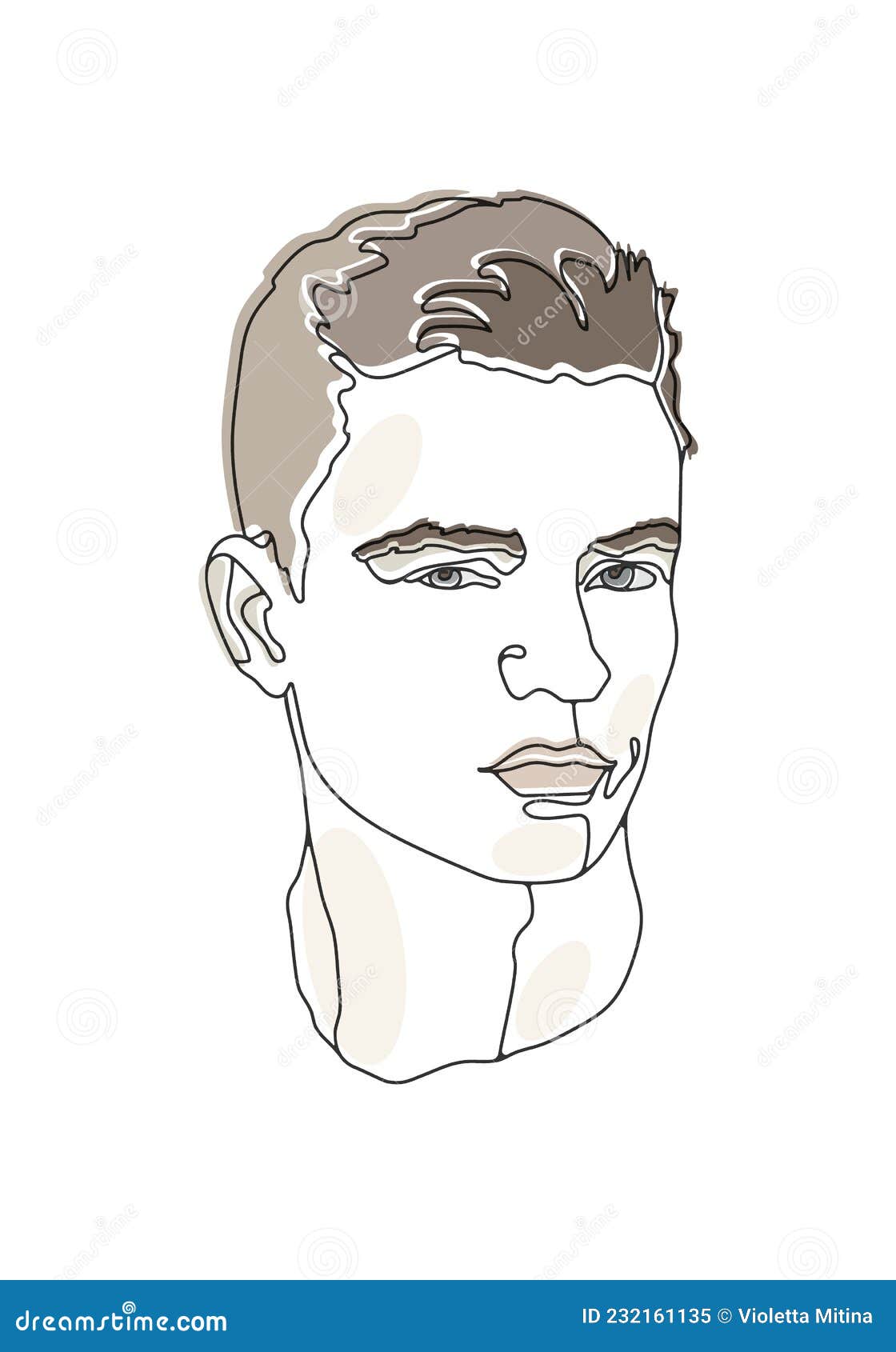 Face Outline Drawing  Drawing Skill