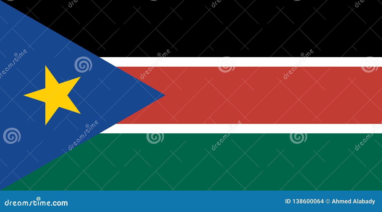  image of south sudan flag