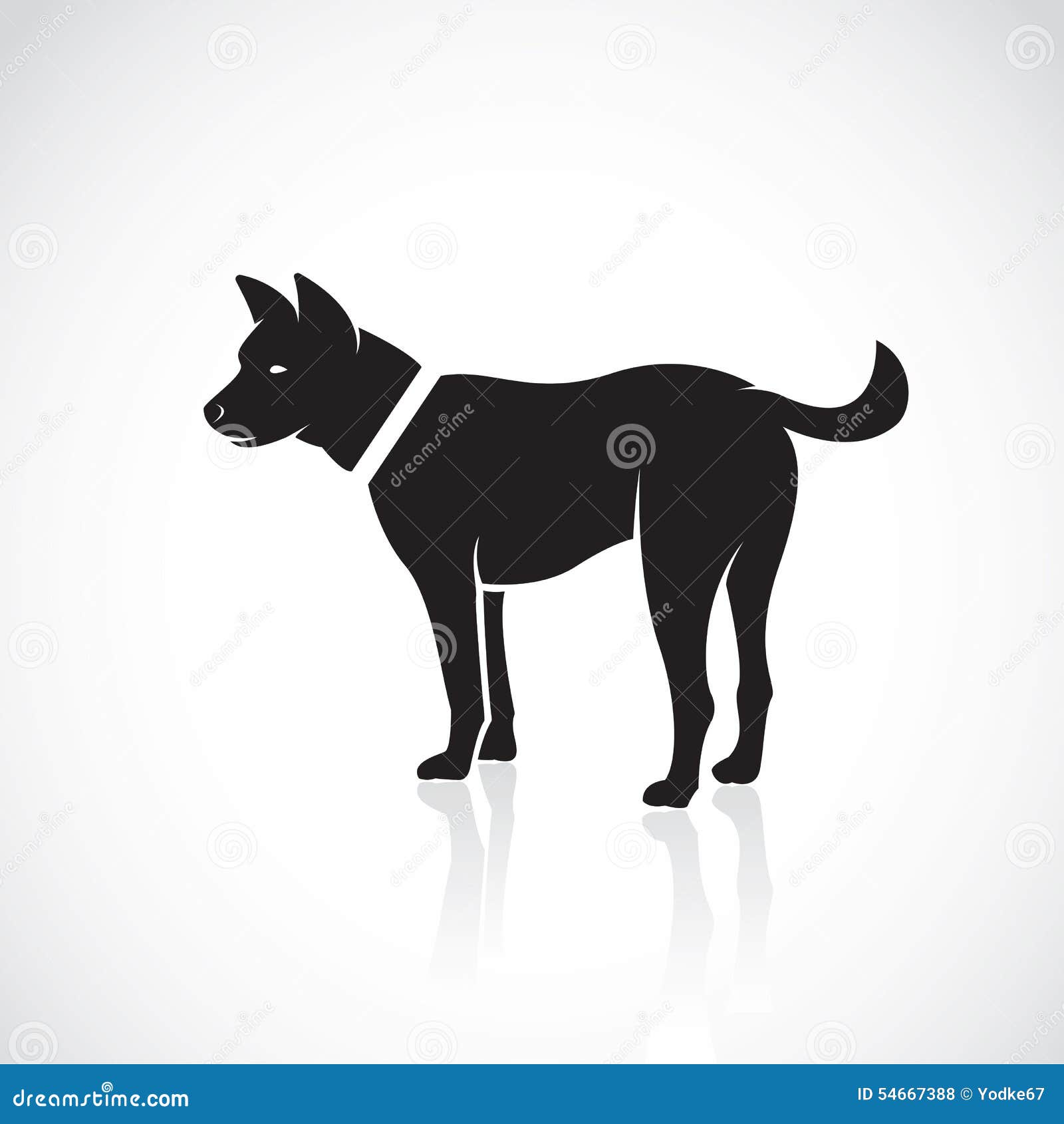 Vector images of dog stock vector. Illustration of puppy - 54667388