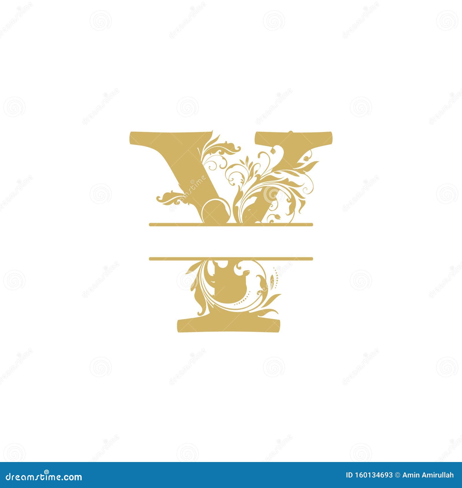 Download Vector Initial Y Letter Luxury Beauty Flourishes Ornament Monogram Wedding Icon Logo Vintage ...
