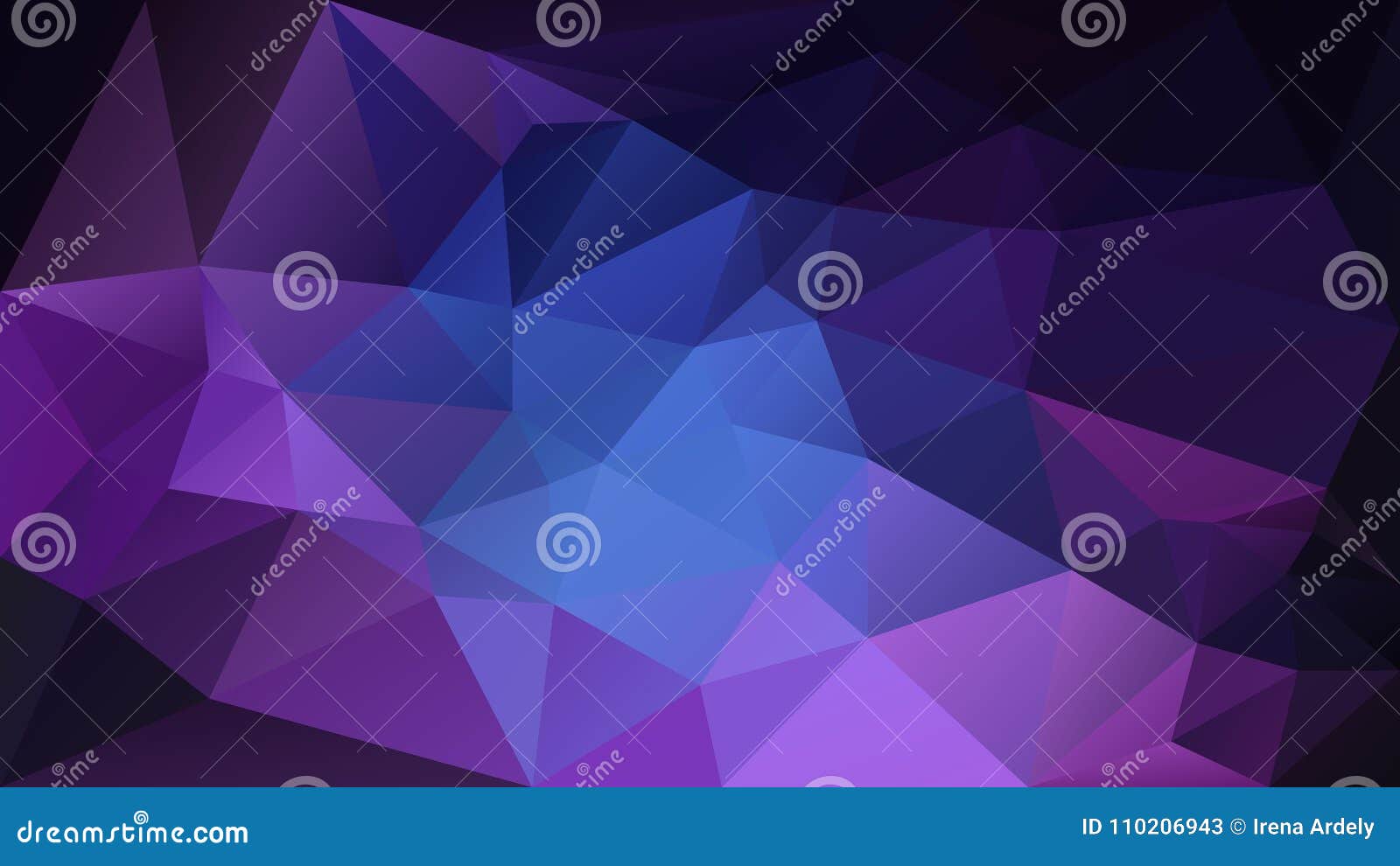 Vector Irregular Polygonal Background Triangle Low Poly Pattern