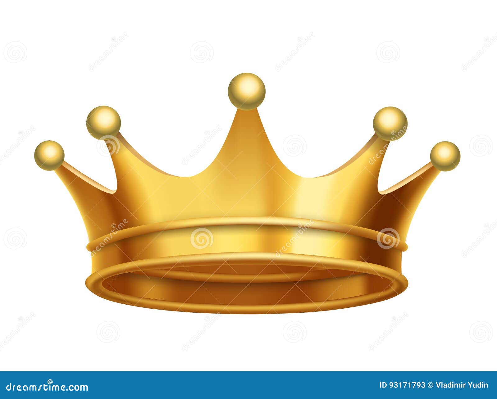  king crown gold