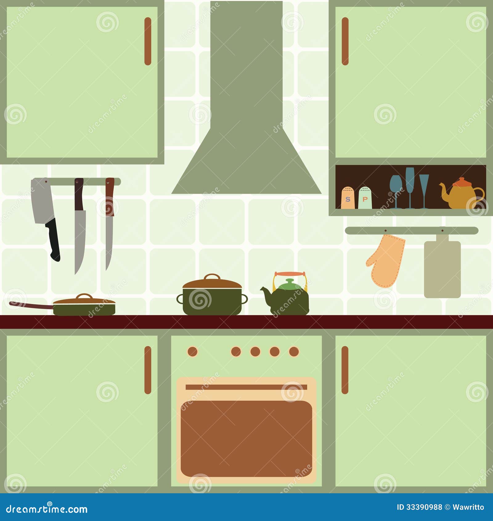 kitchen room clipart - photo #37