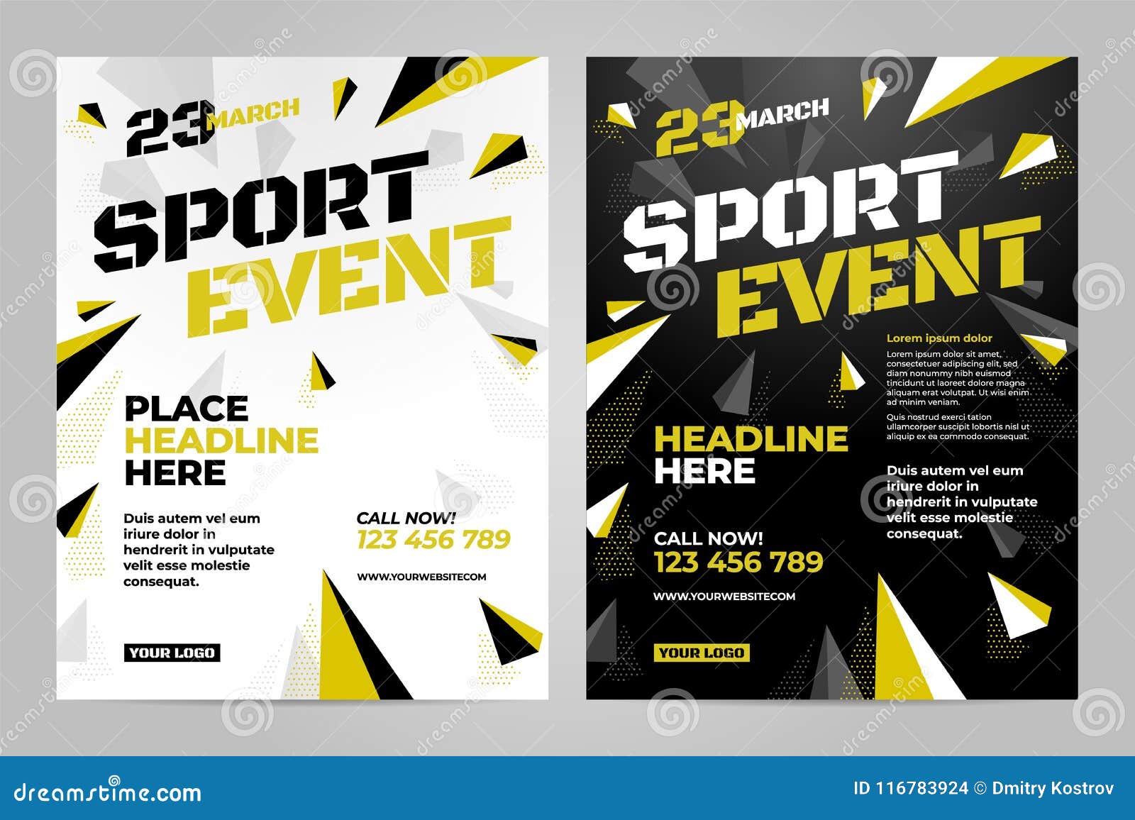 Vector Layout Design Template for Sport Stock Vector - Illustration of
