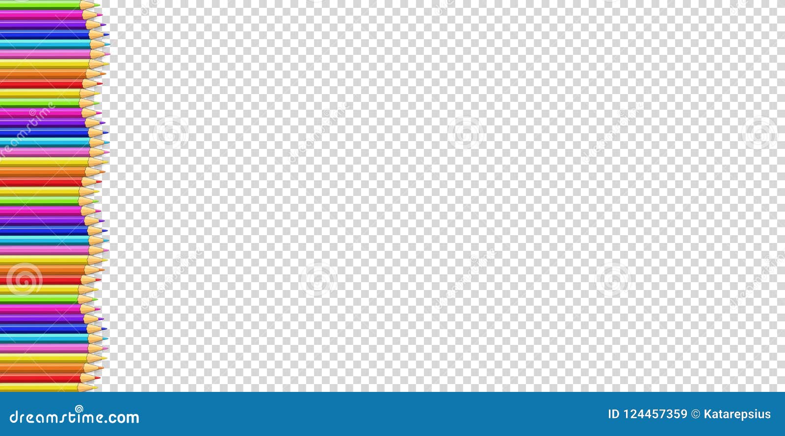 Download Vector Left Side Wavy Border Made Of Colored Wooden ...
