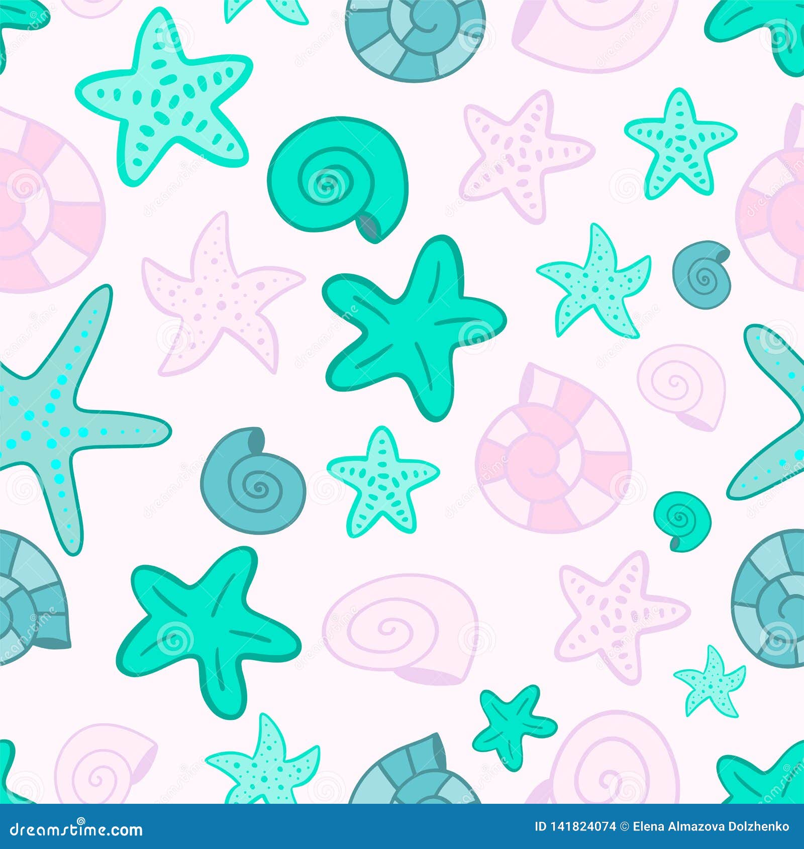 Download Vector Mermaid Scale Seamless Pattern Stock Vector ...