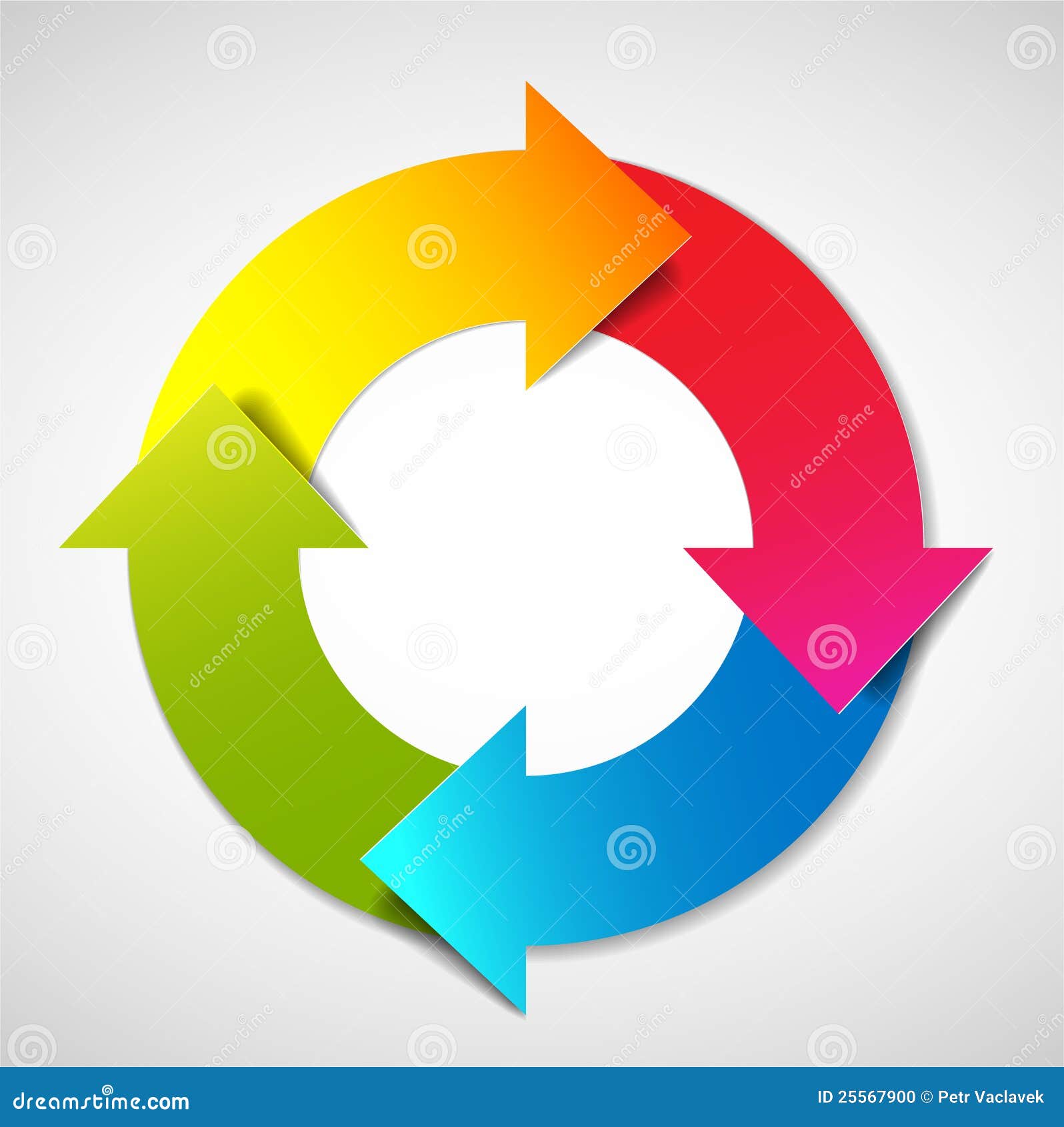 Vector Life Cycle Diagram Stock Vector  Image Of Life