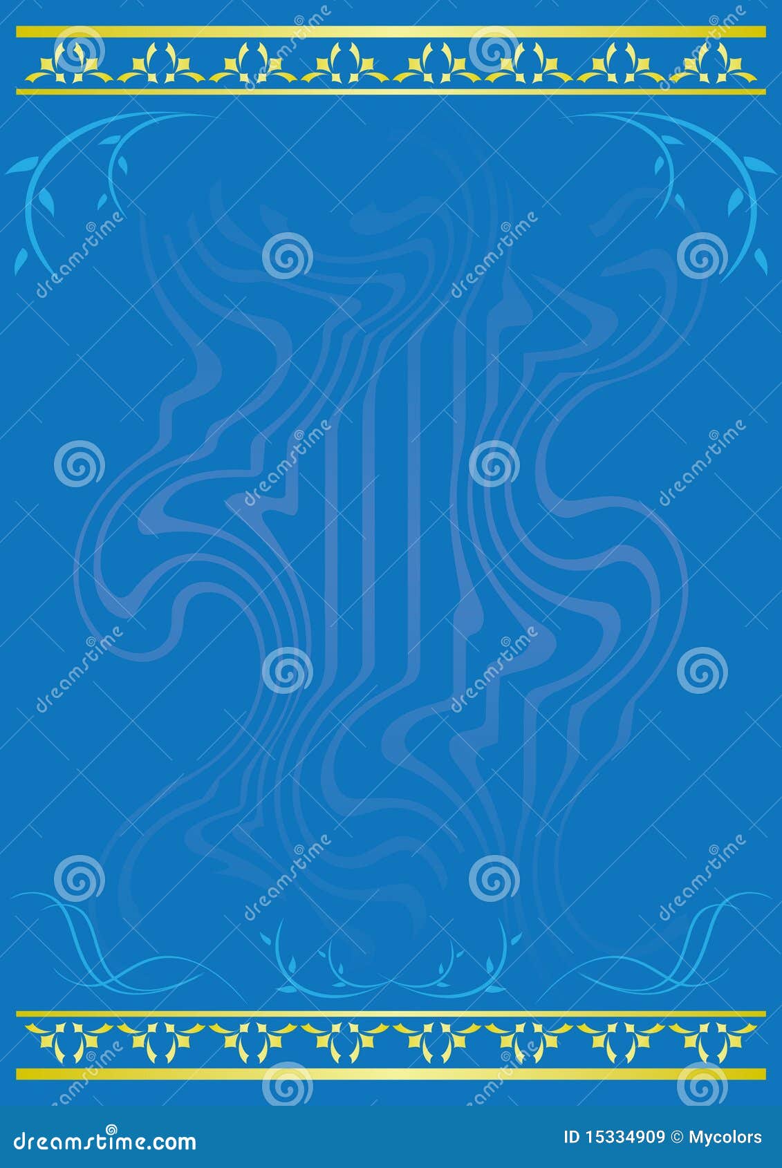 Vector light blue card stock vector. Illustration of elegance 15334909