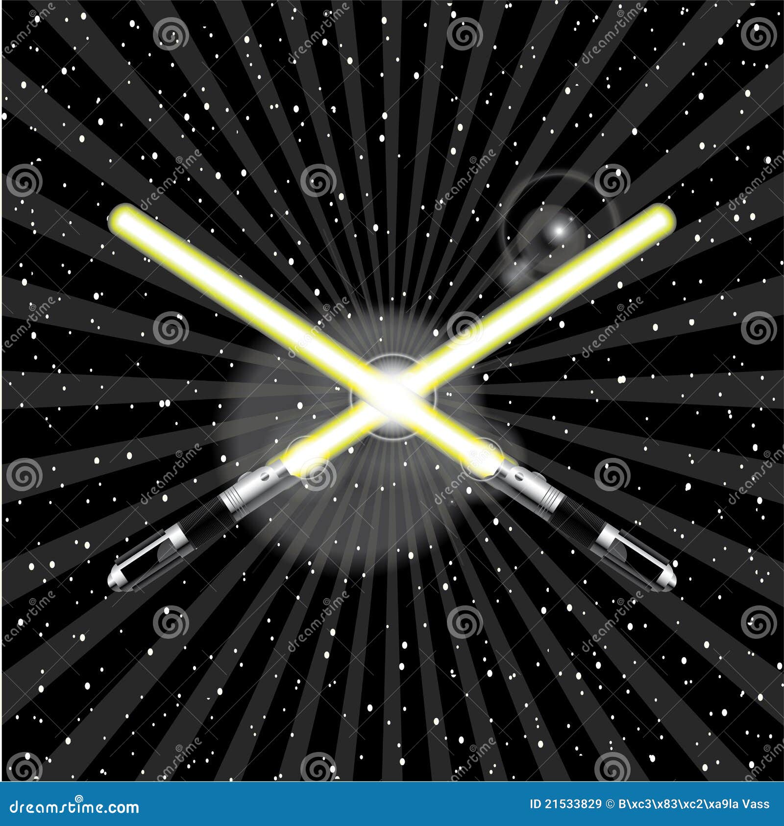 Vector Lightsaber Royalty Free Stock Images Image 21533829