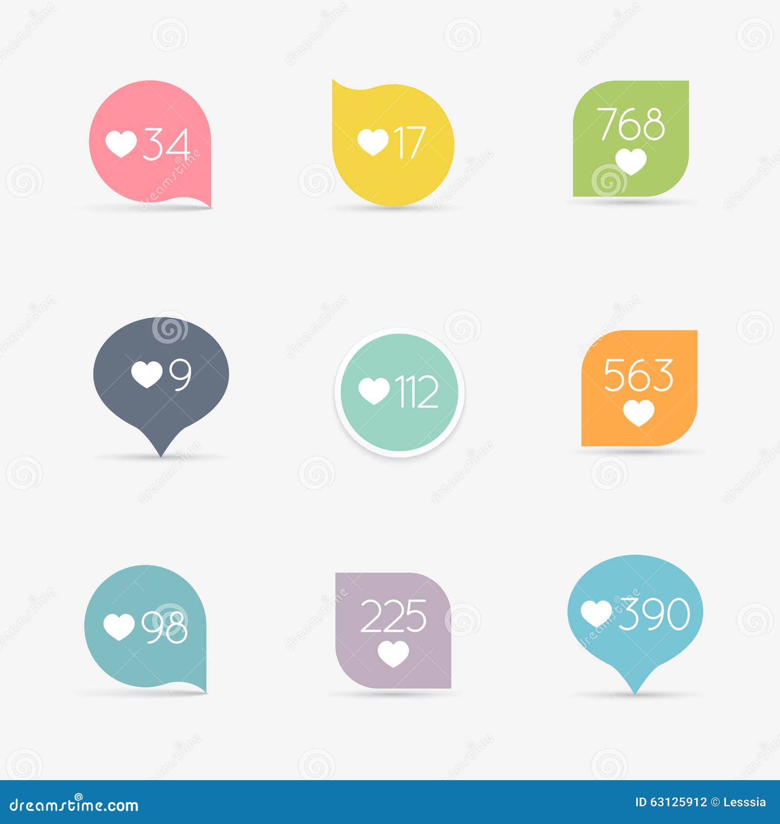 counter button html