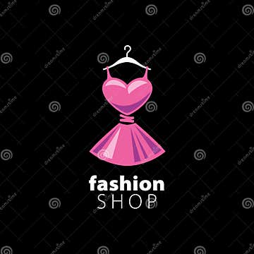 Vector logo clothing stock vector. Illustration of pretty - 126345954