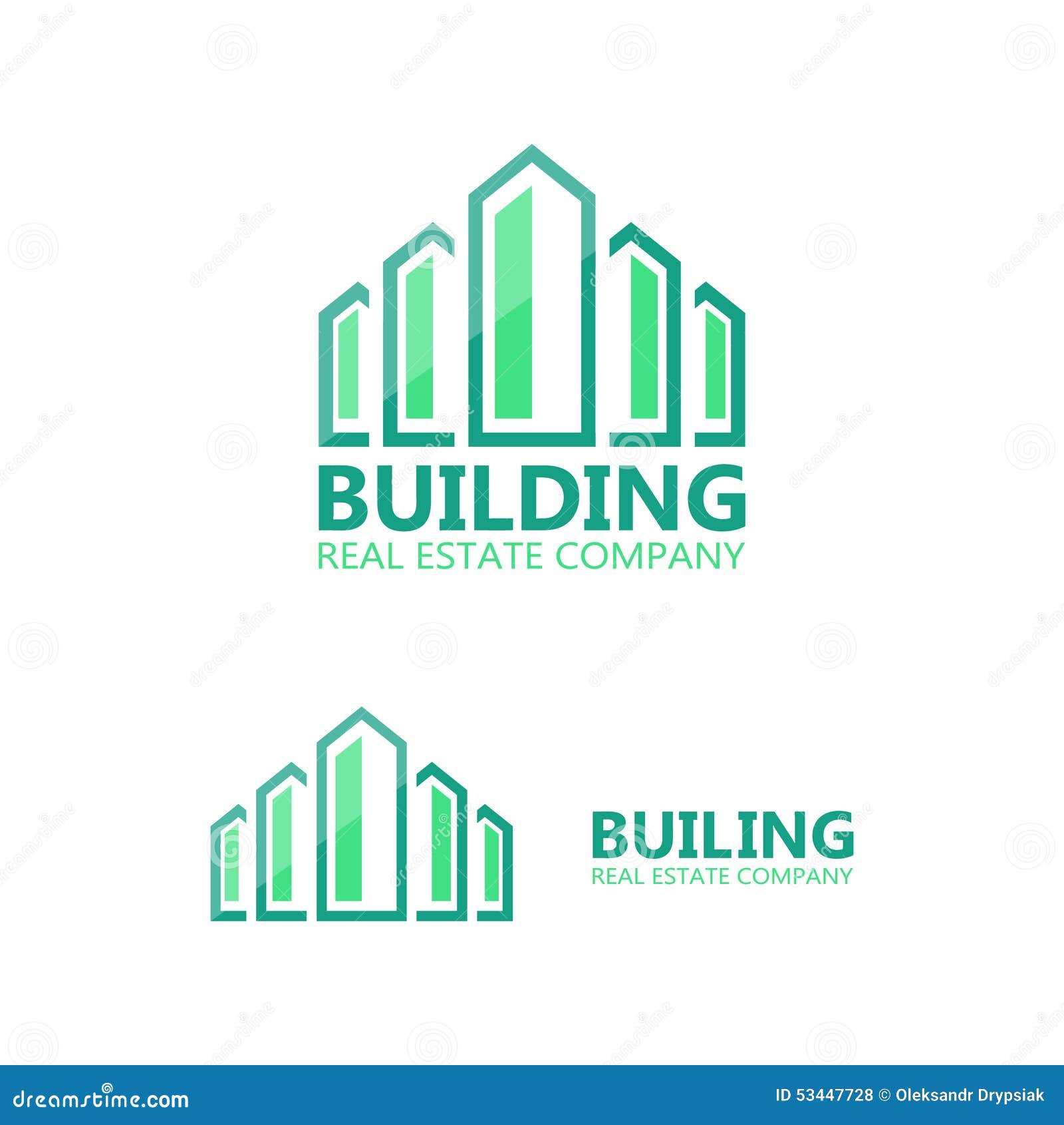 Vector Logo For Construction Company Stock Vector - Image: 53447728