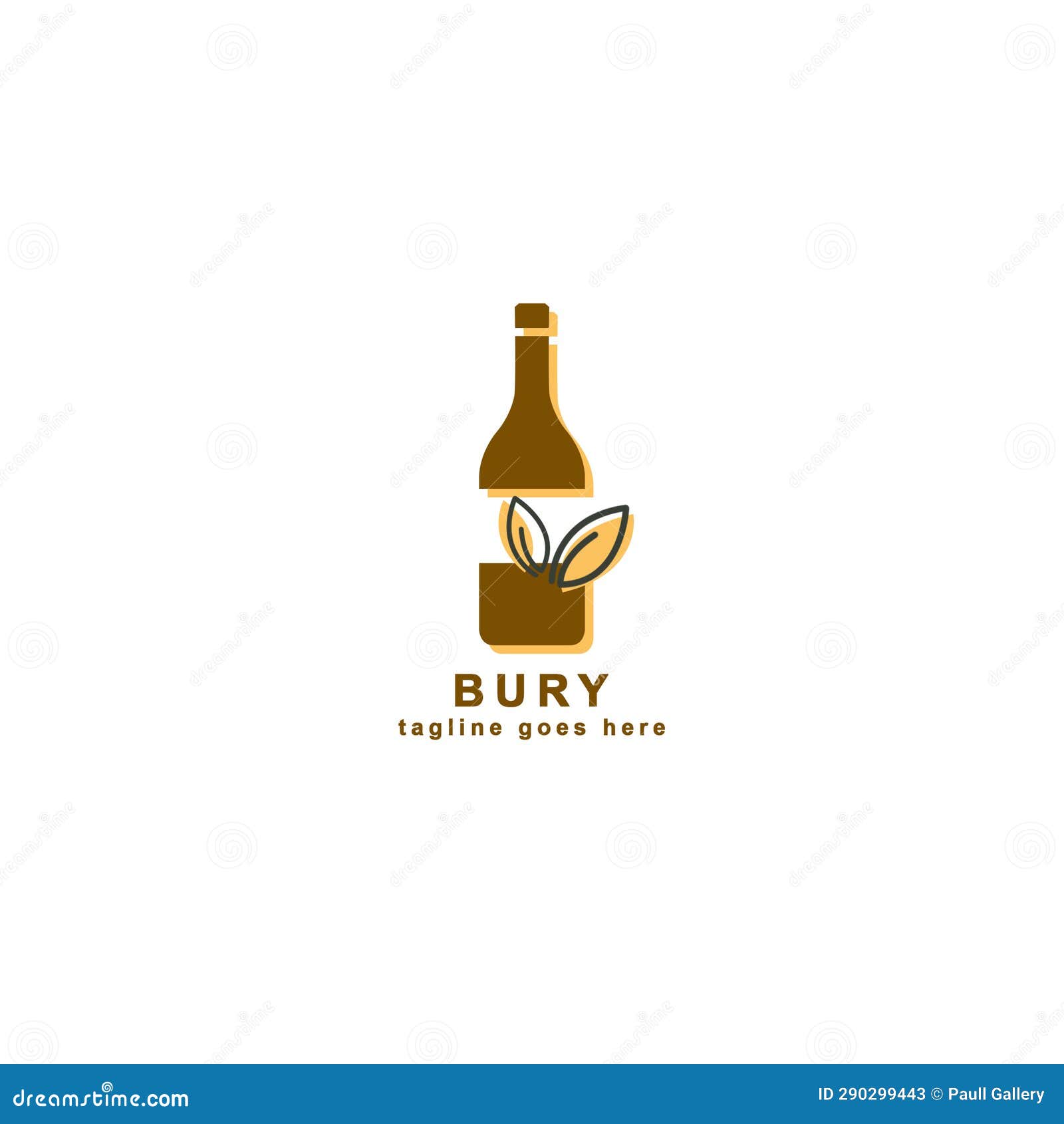 Beverage brands logo stock illustration. Illustration of container