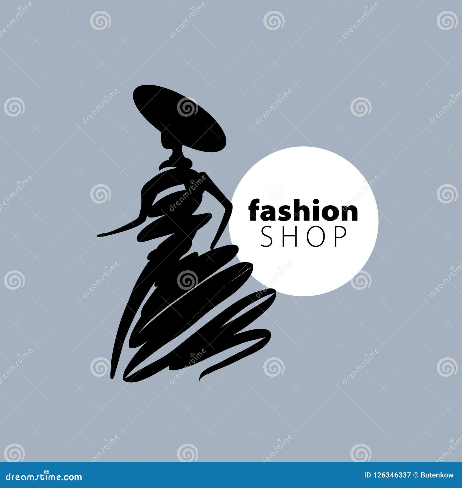 Vector logo girls stock vector. Illustration of element - 126346337