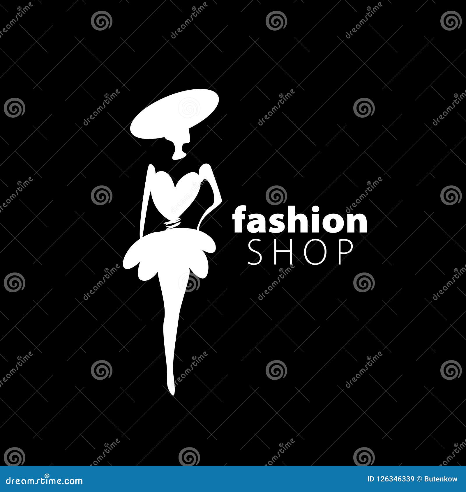 Vector logo girls stock vector. Illustration of lifestyle - 126346339