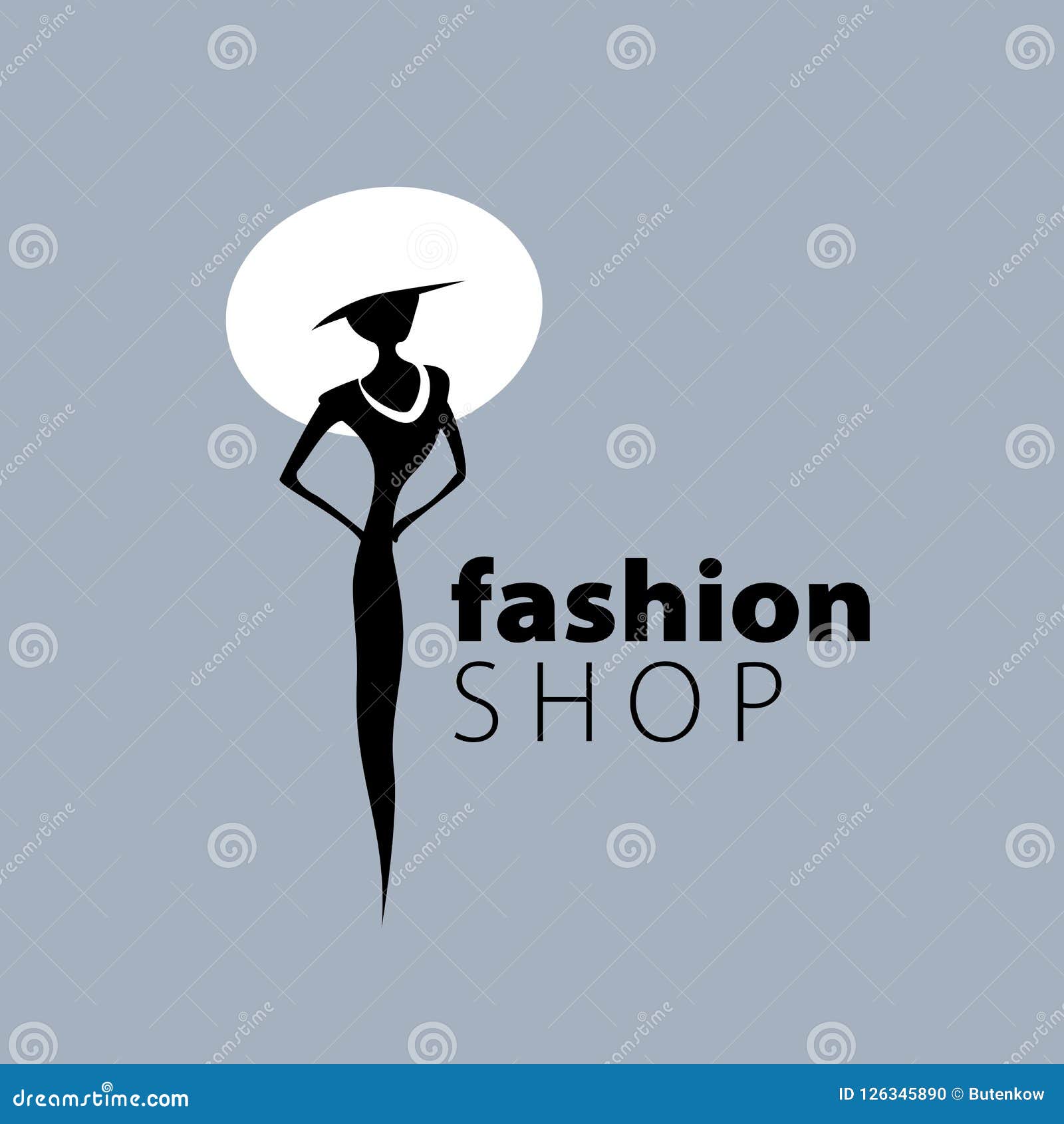 Vector logo girls stock vector. Illustration of sale - 126345890