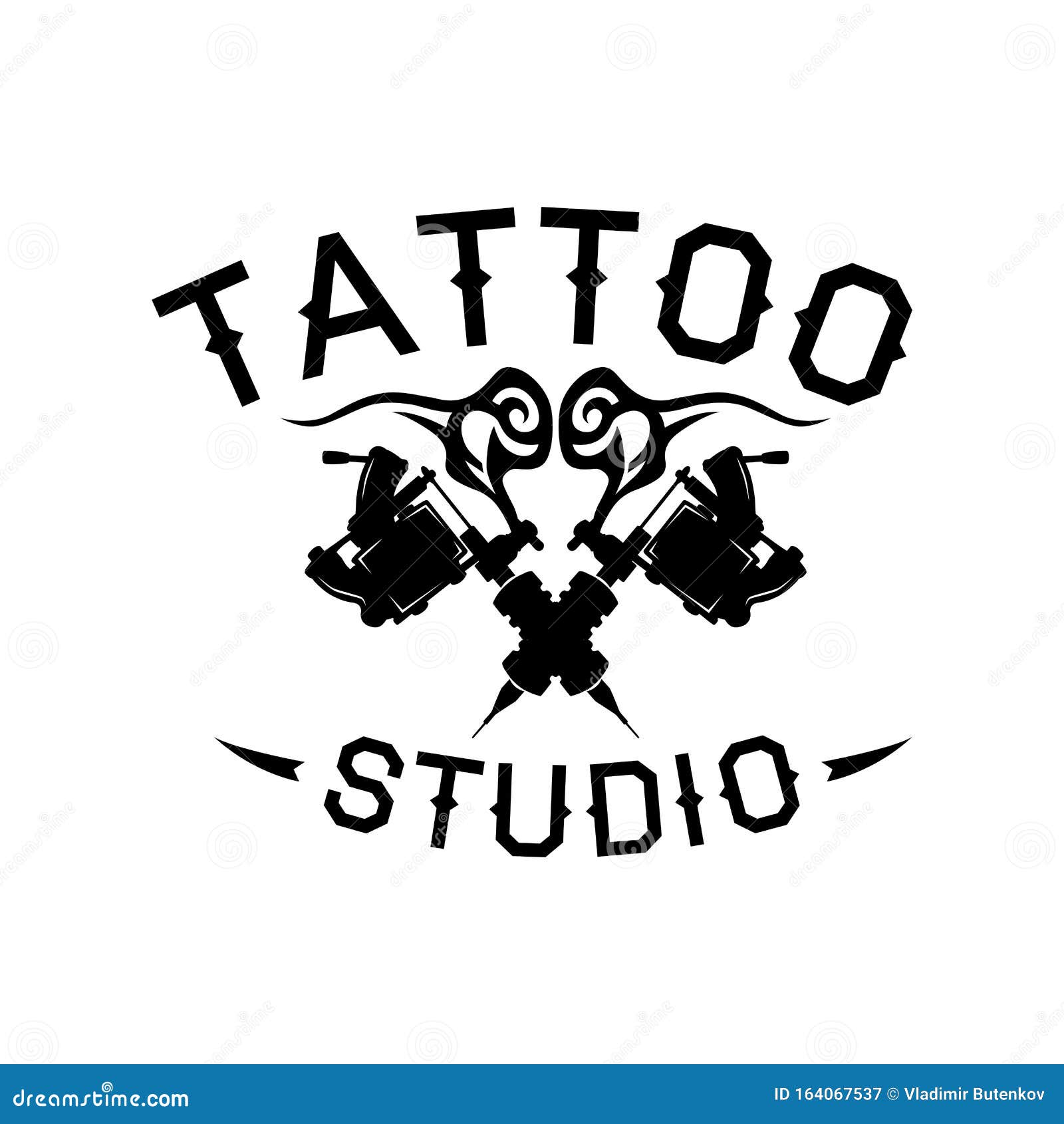 Vector Logo for Tattoo Salon and Studio Stock Illustration ...