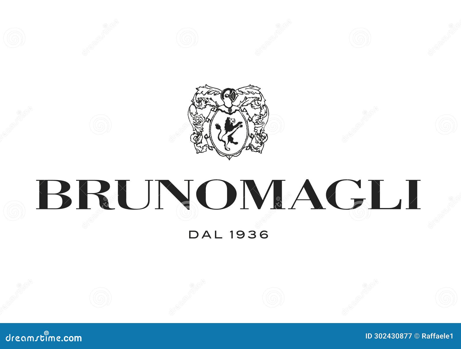 Bruno Magli shoes Logo stock illustration. Illustration of famous ...