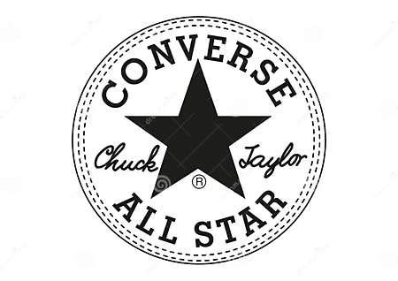 Converse Chuck Taylor All Star Logo Editorial Stock Image ...