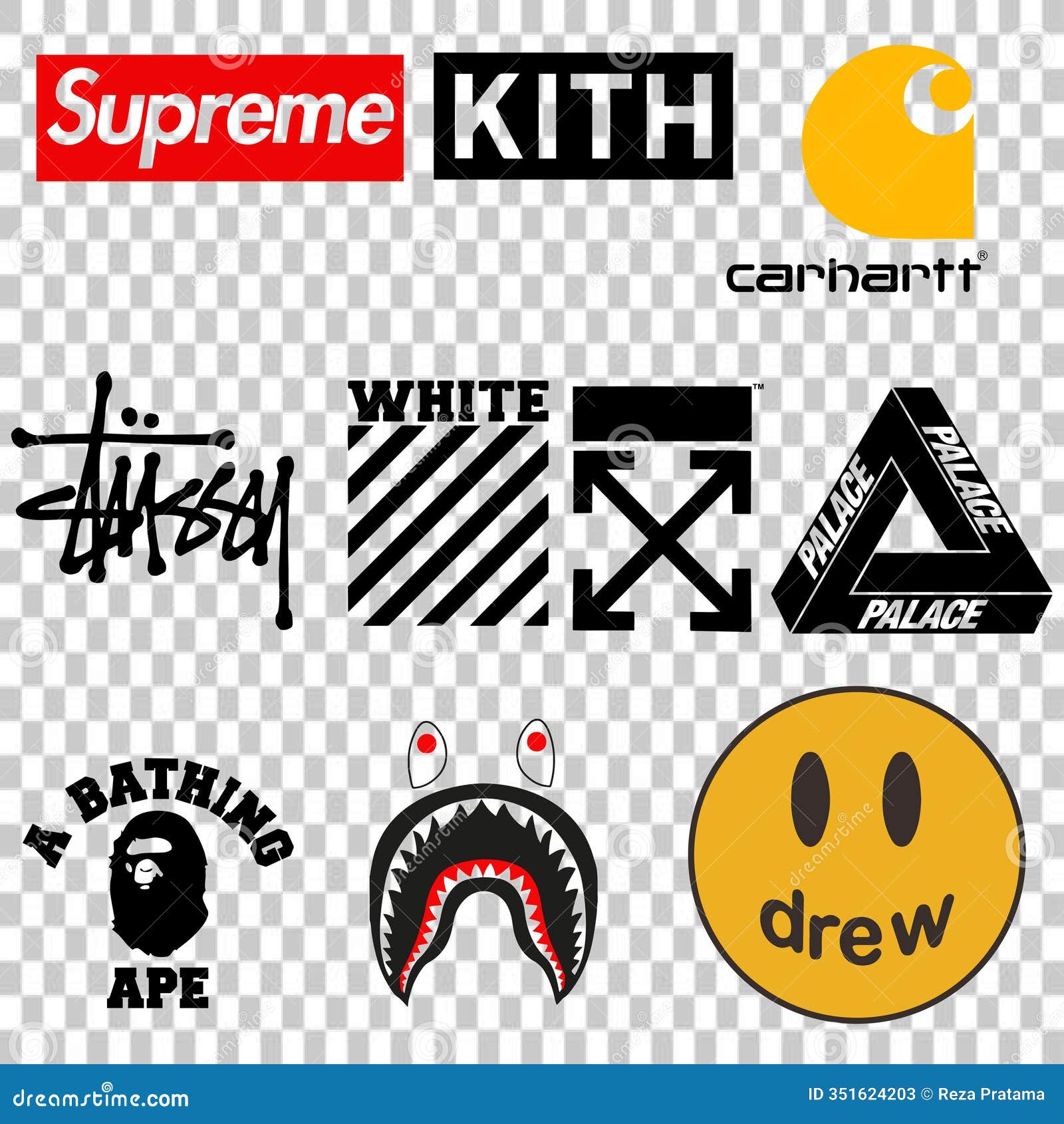  logos of iconic hypebeast streetwear brands