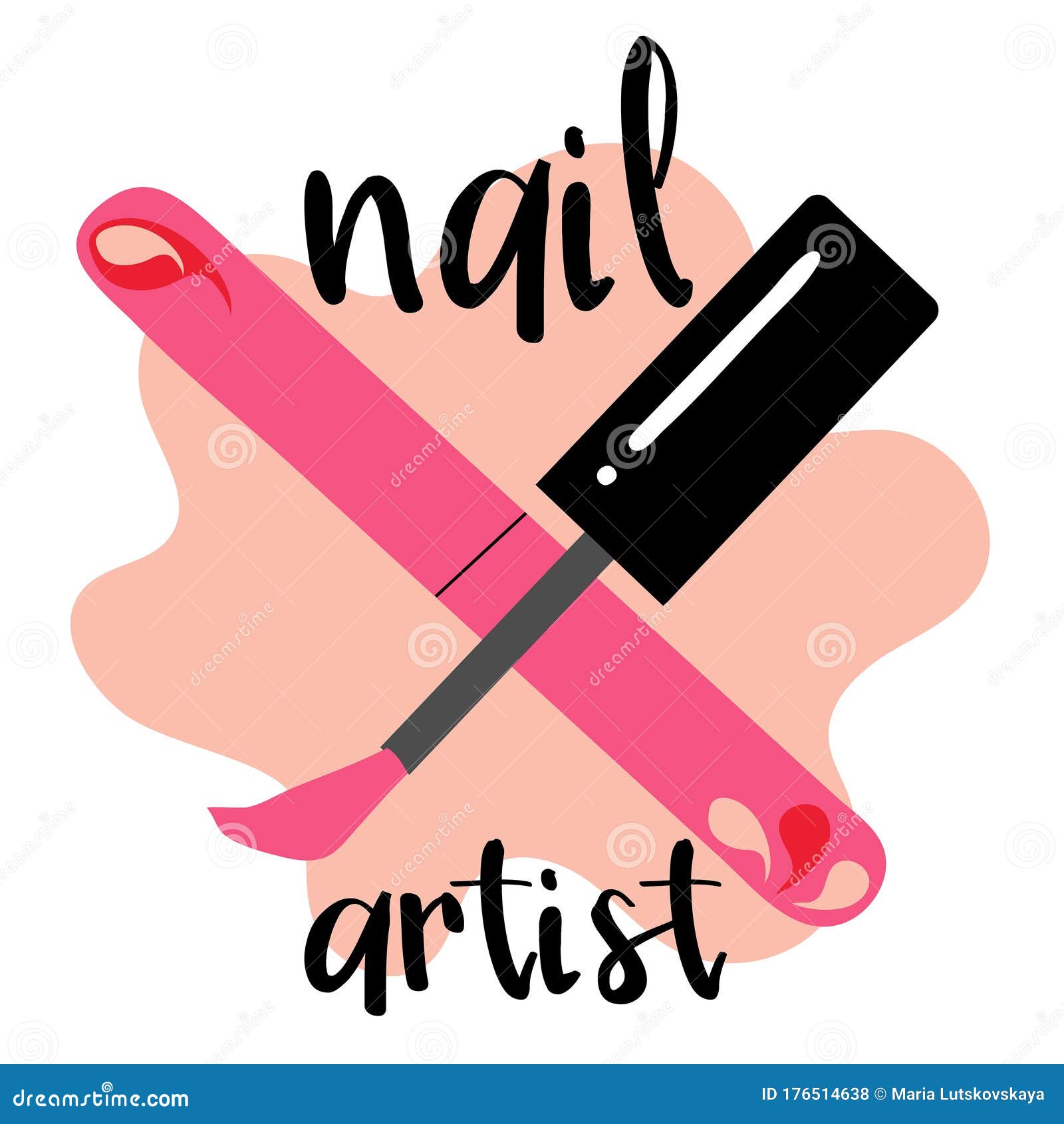 92 Nail Salon High Res Illustrations - Getty Images