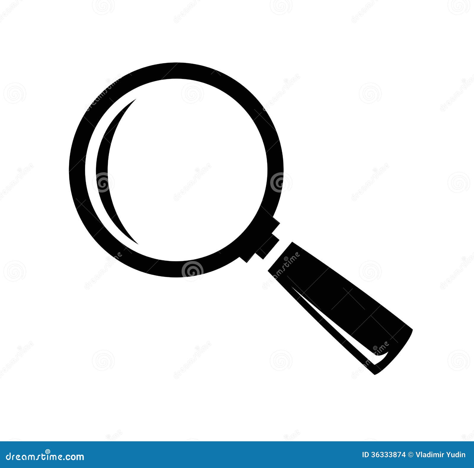 Vector Magnifying Glass Stock Images - Image: 36333874