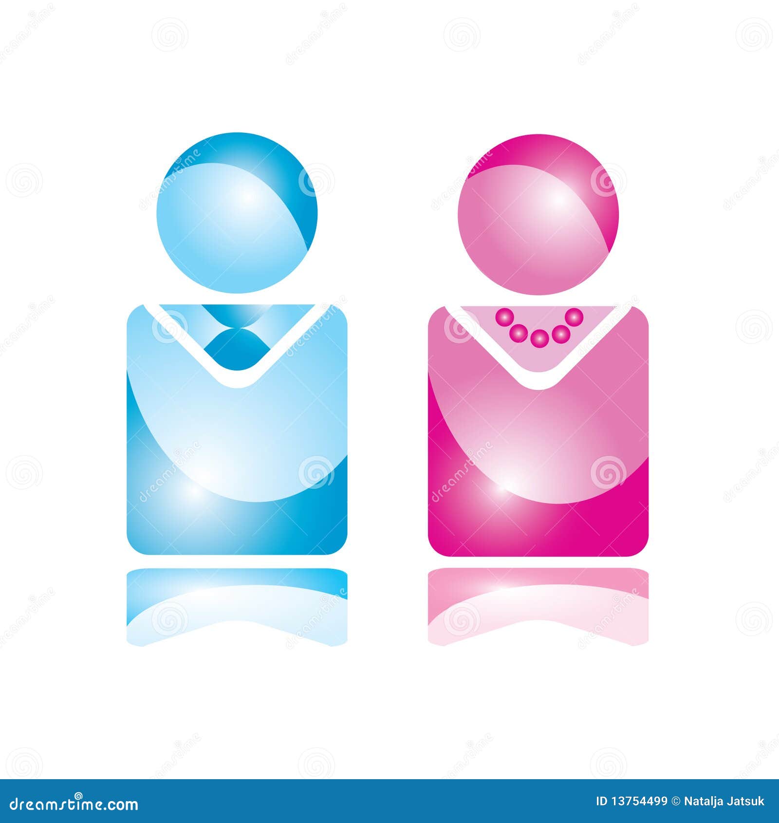 Download Vector Man & Woman stock vector. Illustration of couple - 13754499