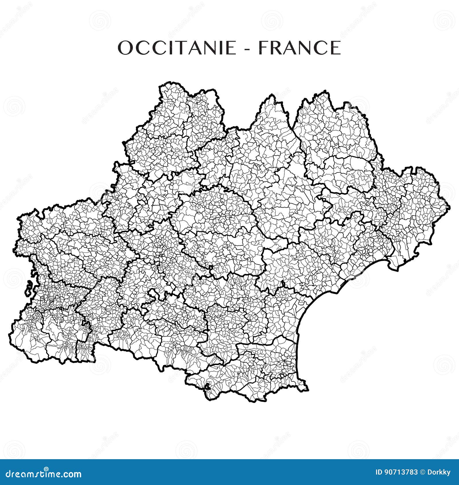 Occitanie Wine Map