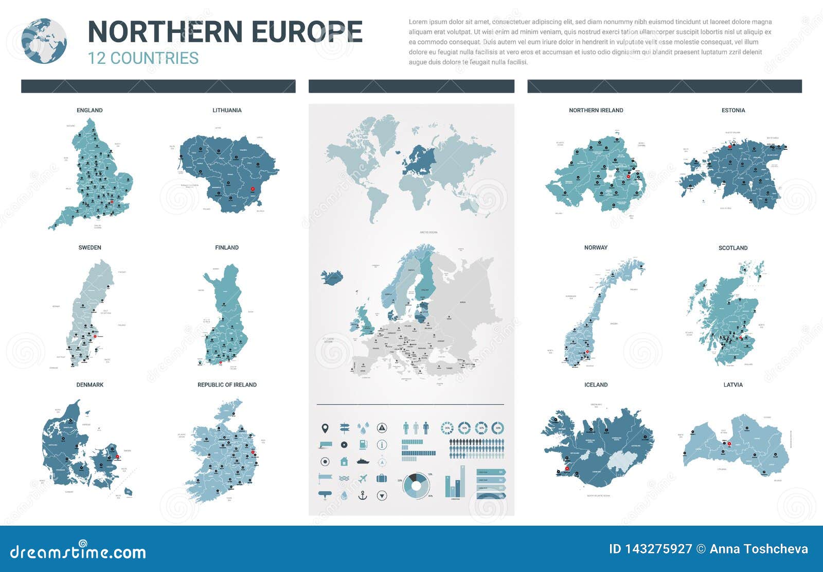 Northern Europe Countries And Caeastern Europe Political Map Countries Northern Europe Countries And Caeastern Europe Political Map Countries